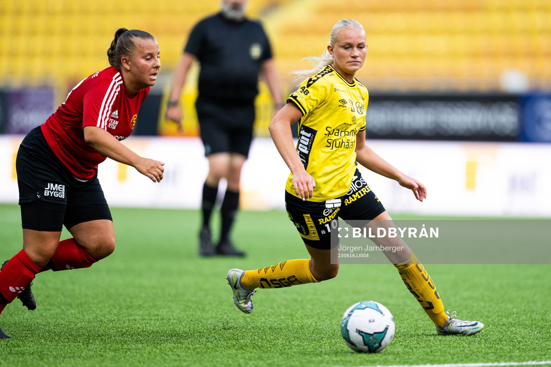 Skepplandas Evelina Persson och Elfsborgs Matilda Ståhlbom