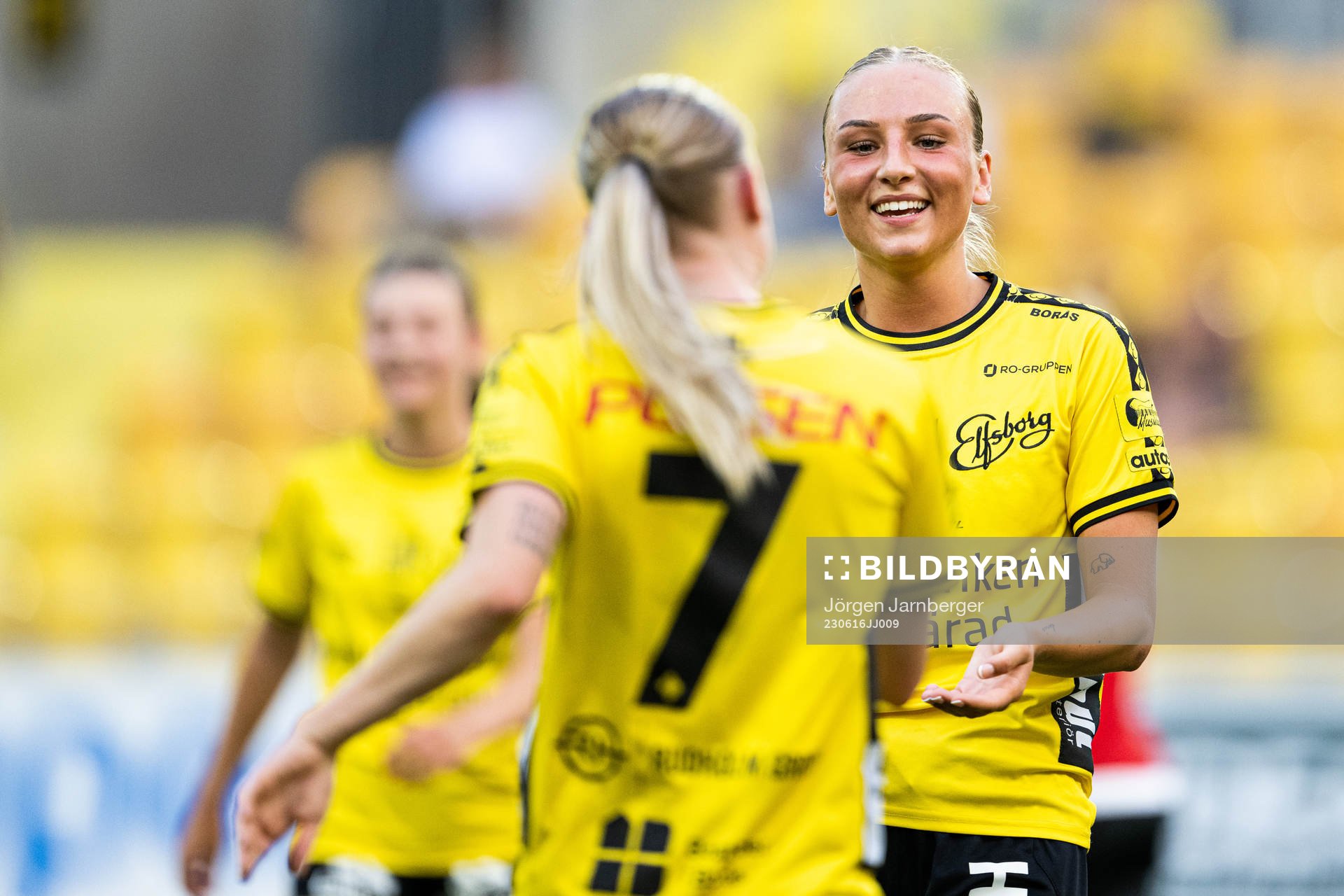 Elfsborgs Stina Jensen jublar