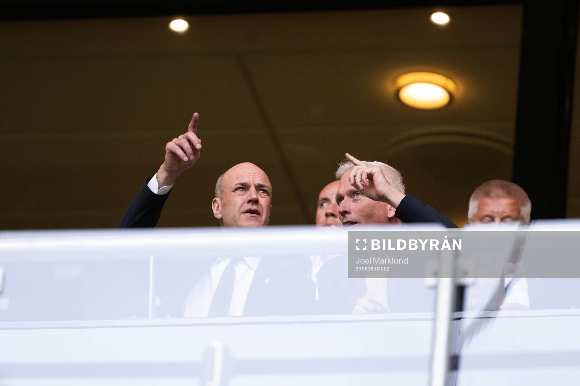 Fredrik Reinfeldt, president of the Swedish Football
