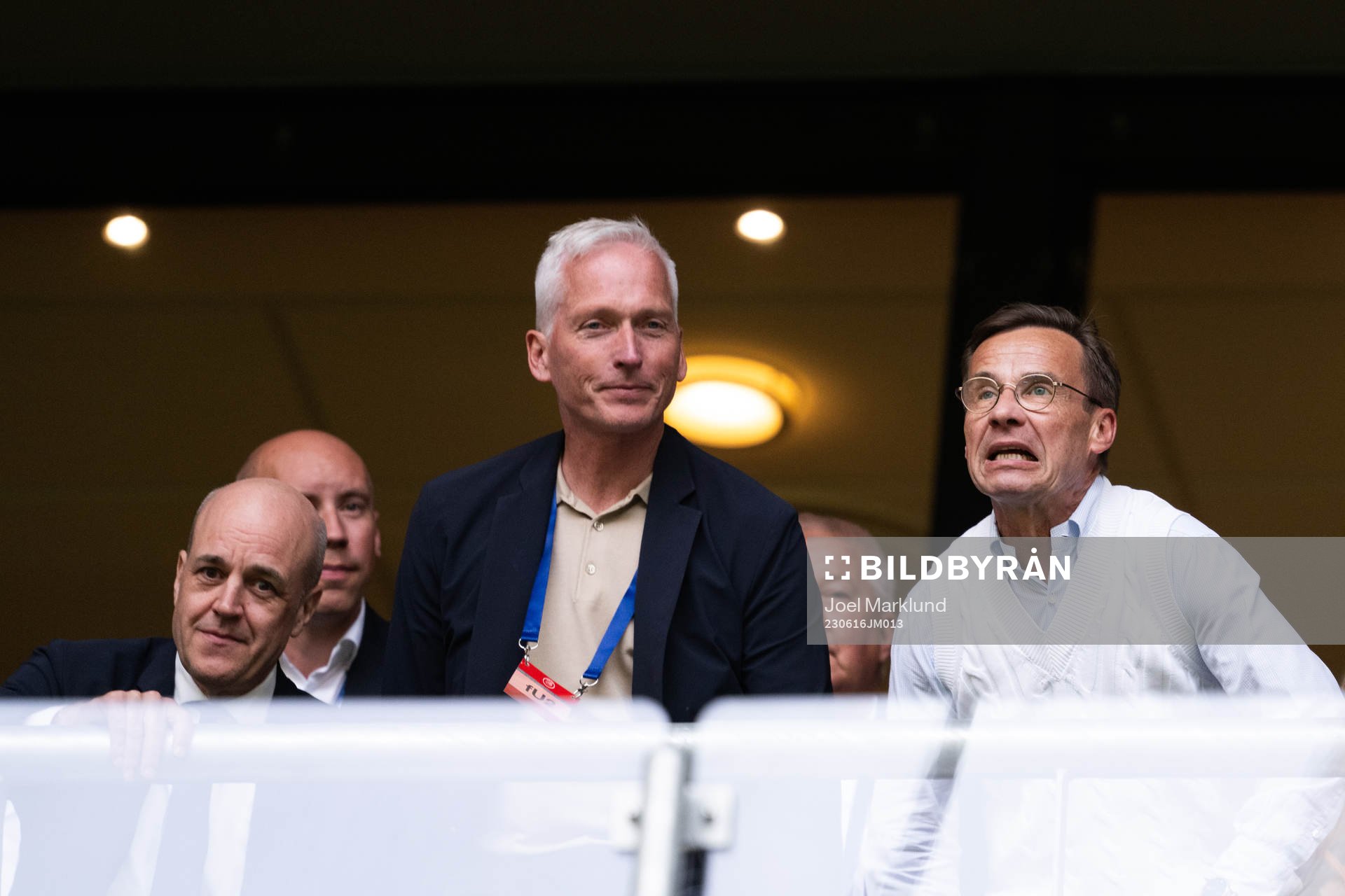 Fredrik Reinfeldt, president of the Swedish Football