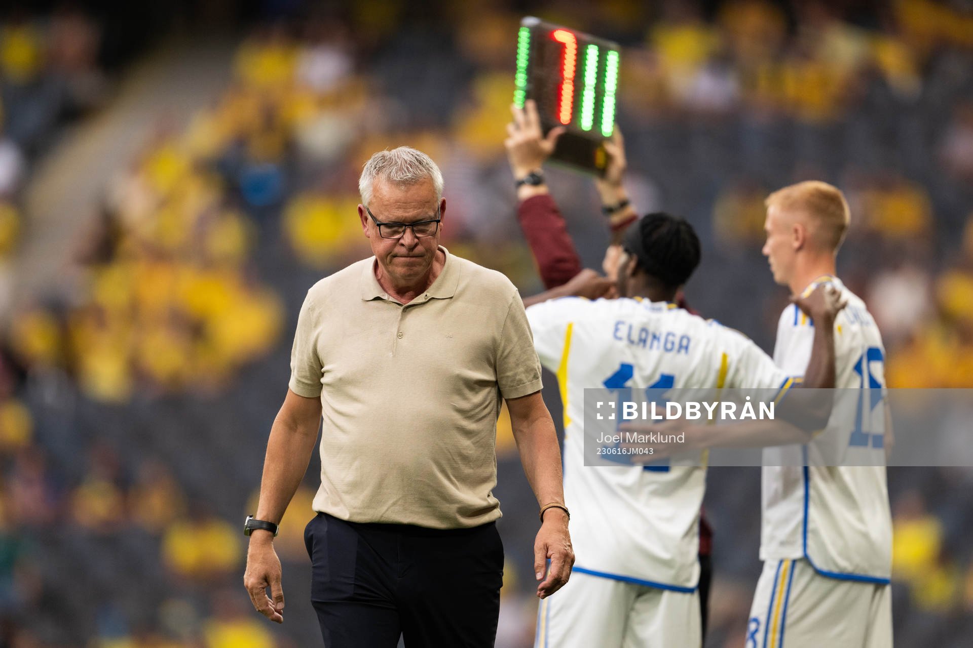 Head coach Janne Andersson of Sweden