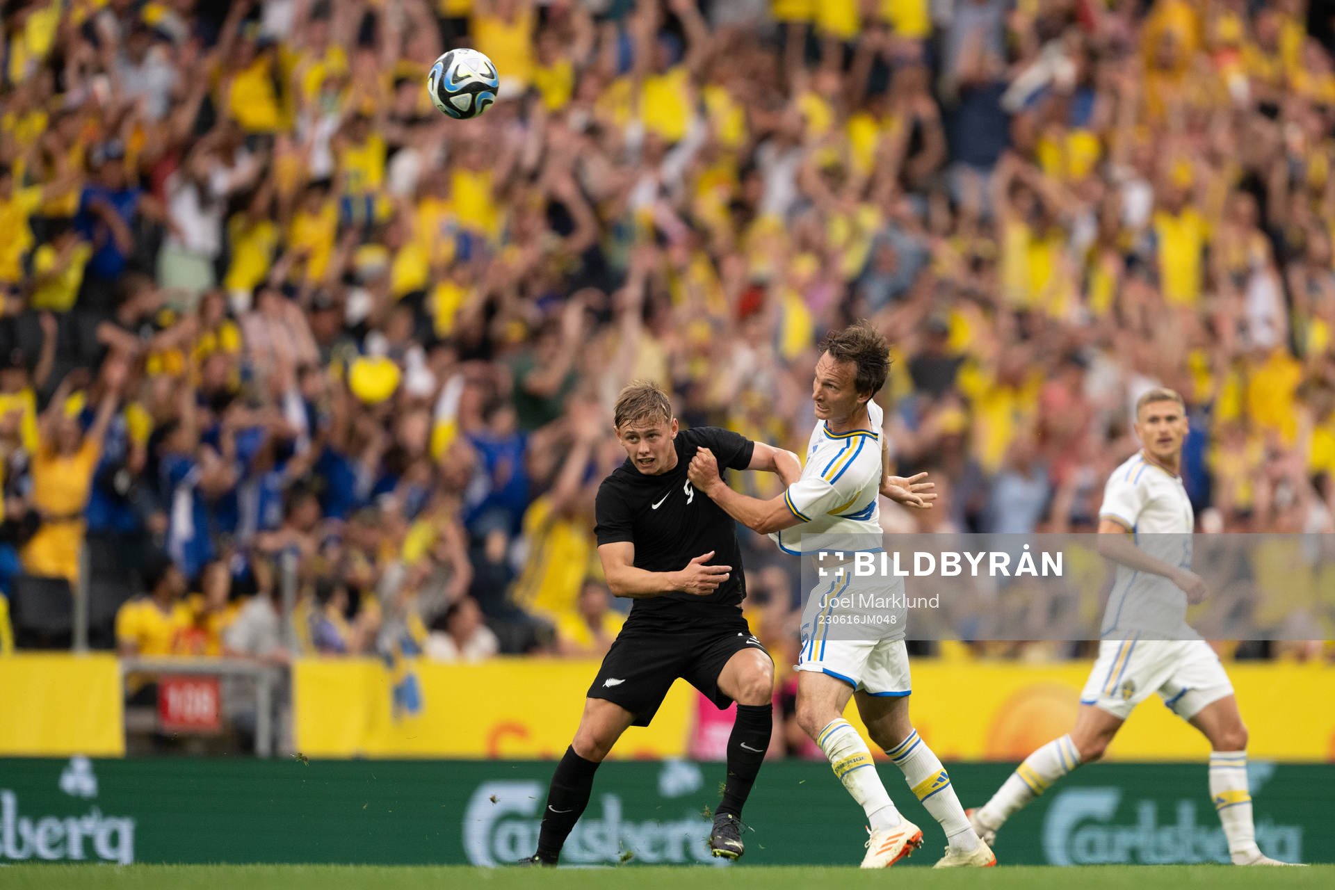 Ben Waine of New Zealand and Hjalmar Ekdal of Sweden