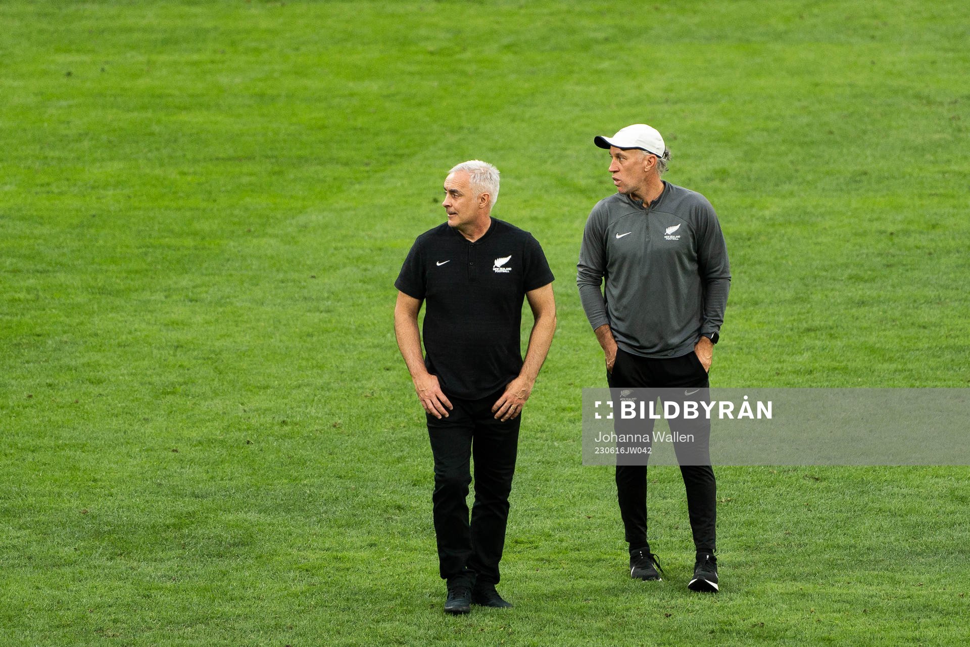 Head coach Darren Bazeley of New Zealand
