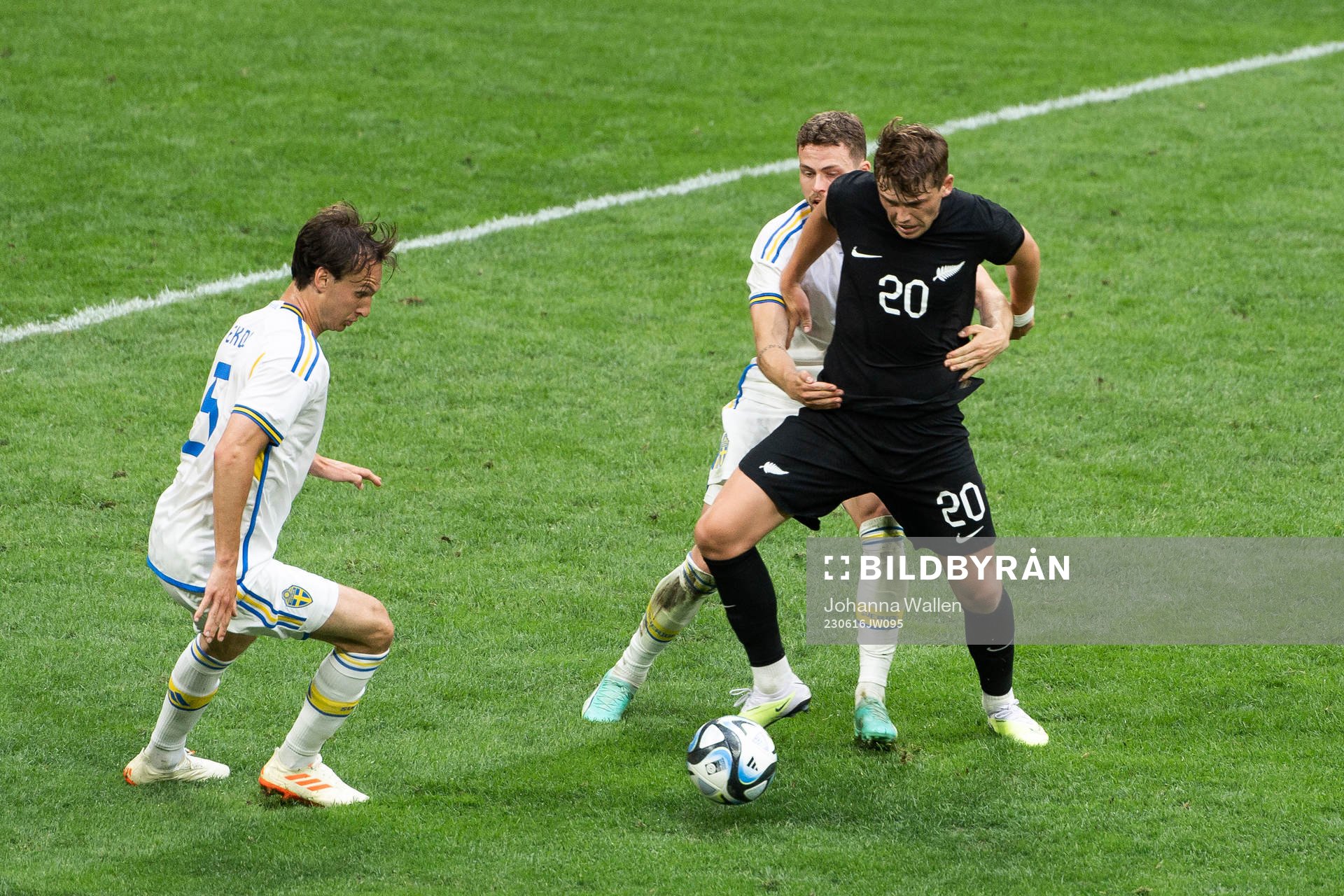 Hjalmar Ekdal and Gabriel Gudmundsson of Sweden against