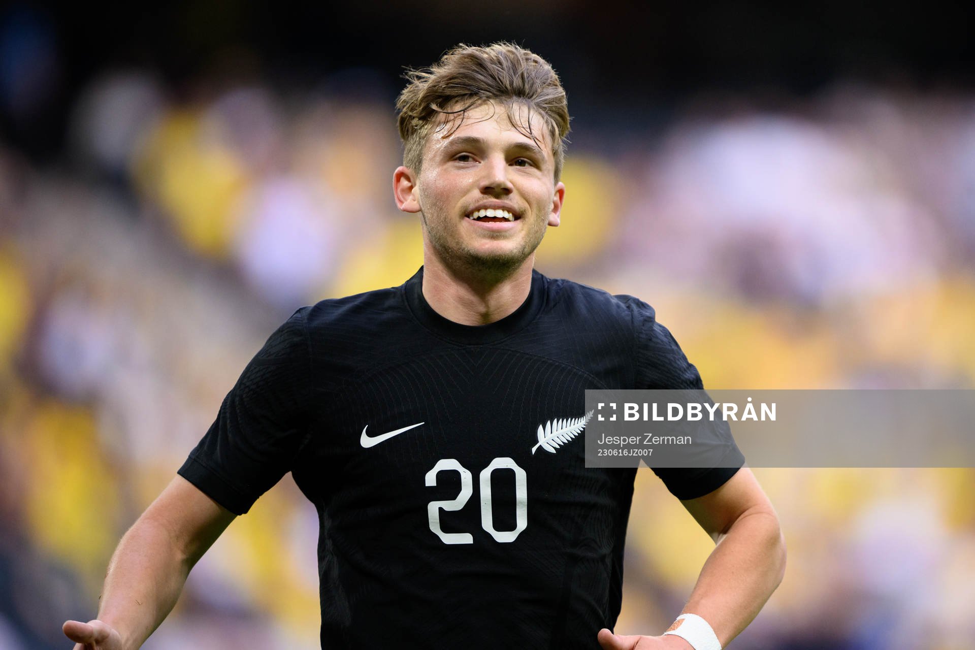 Callum Mccowatt of New Zealand celebrates