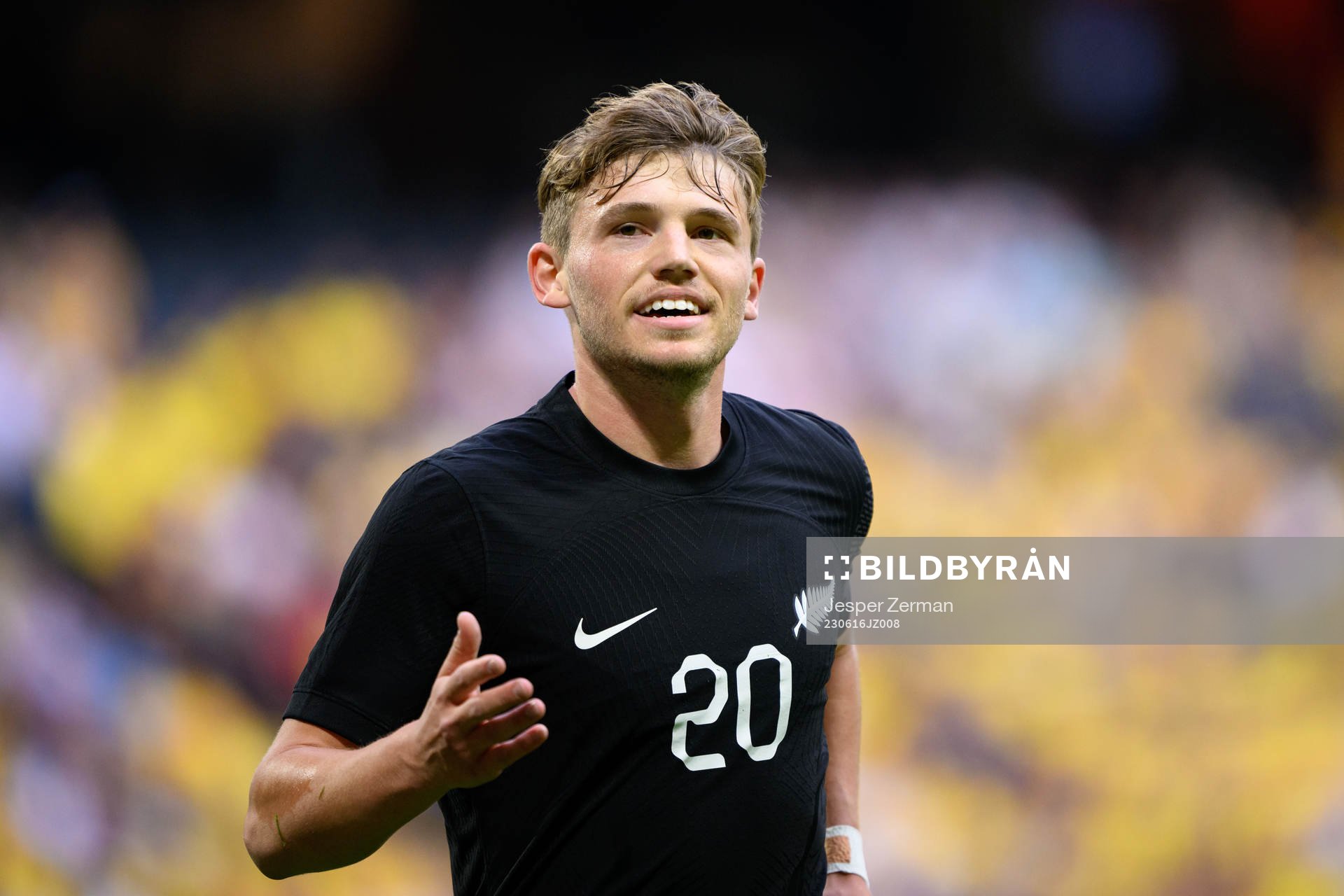 Callum Mccowatt of New Zealand celebrates