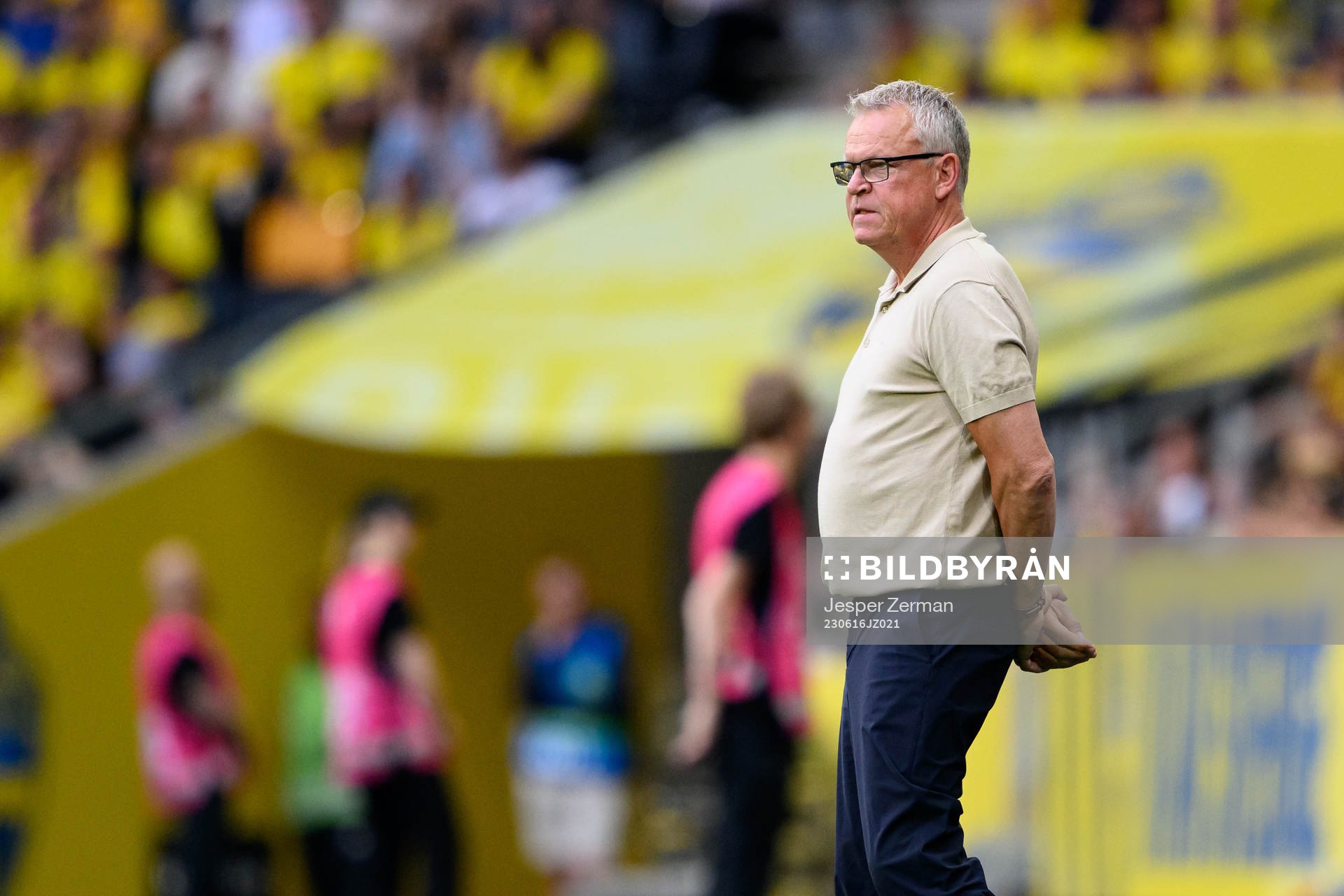 Head coach Janne Andersson of Sweden