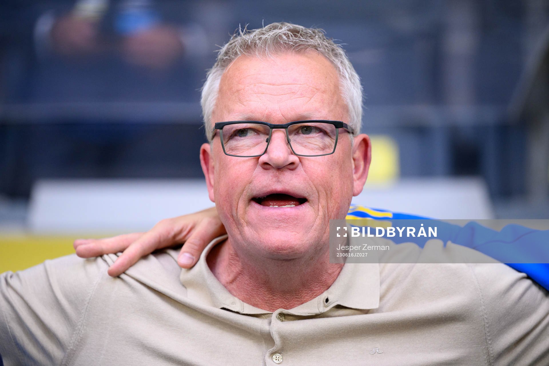 Head coach Janne Andersson of Sweden