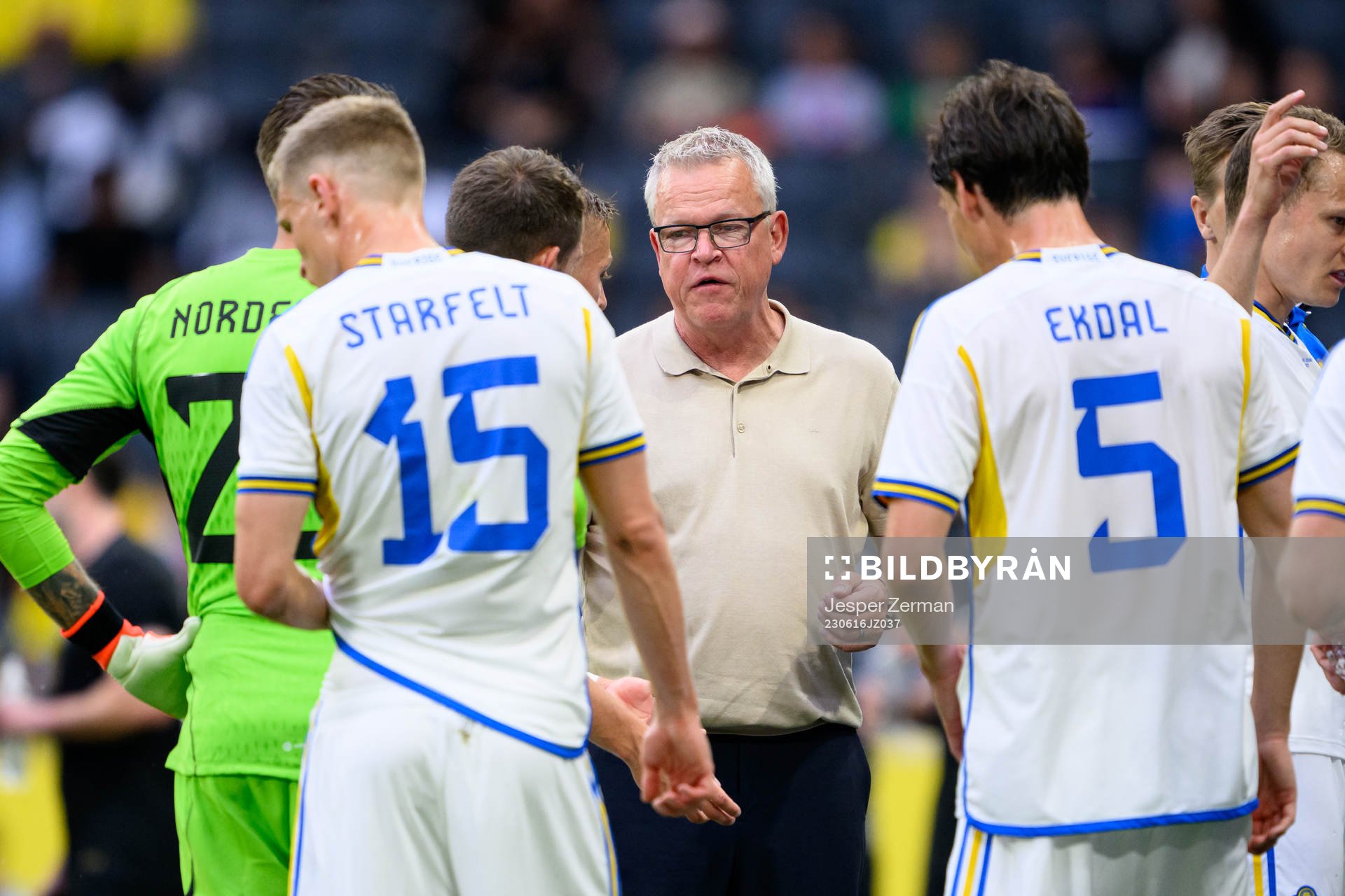 Head coach Janne Andersson of Sweden