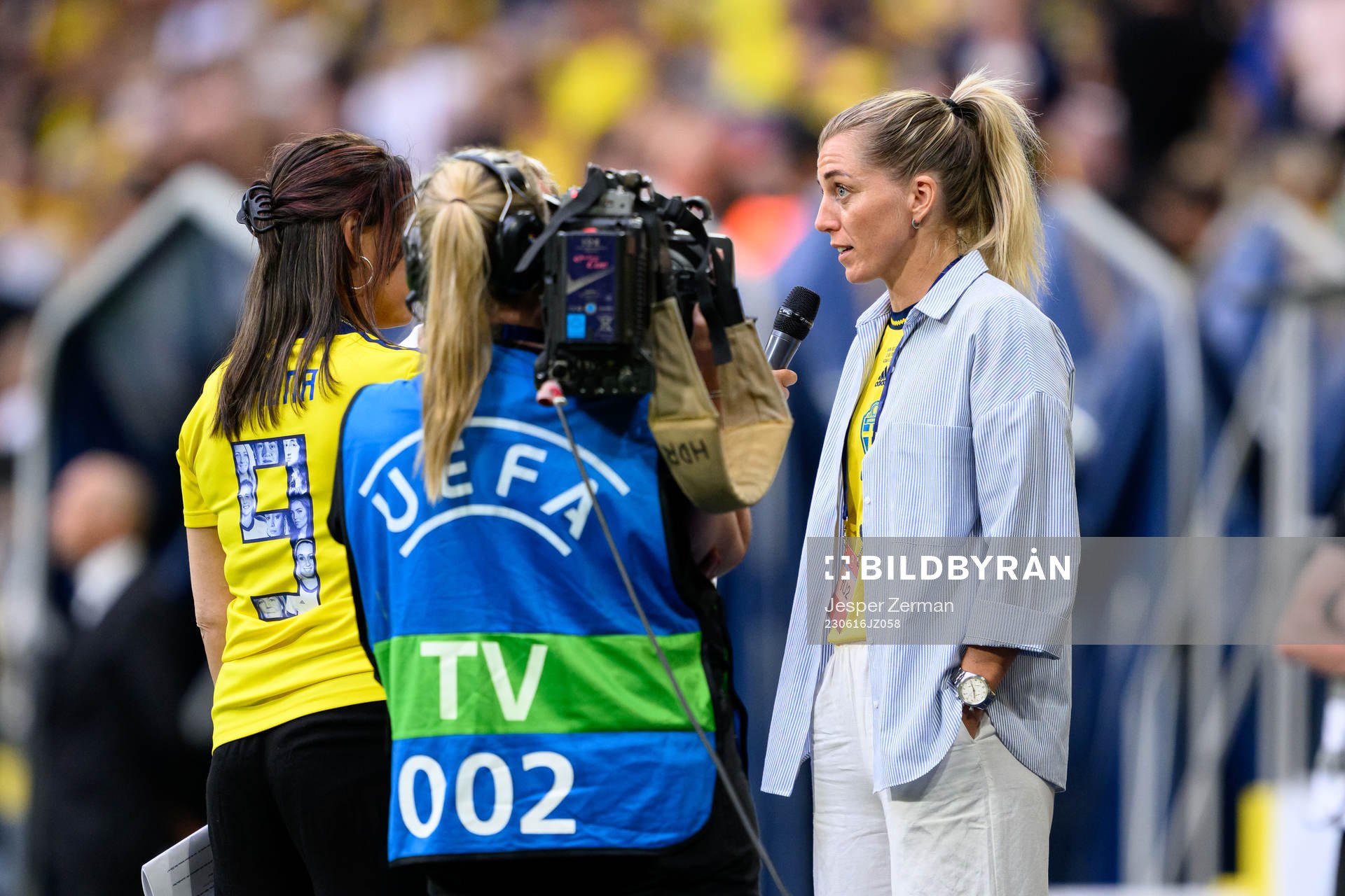 Linda Sembrant of the Swedish women's national football team
