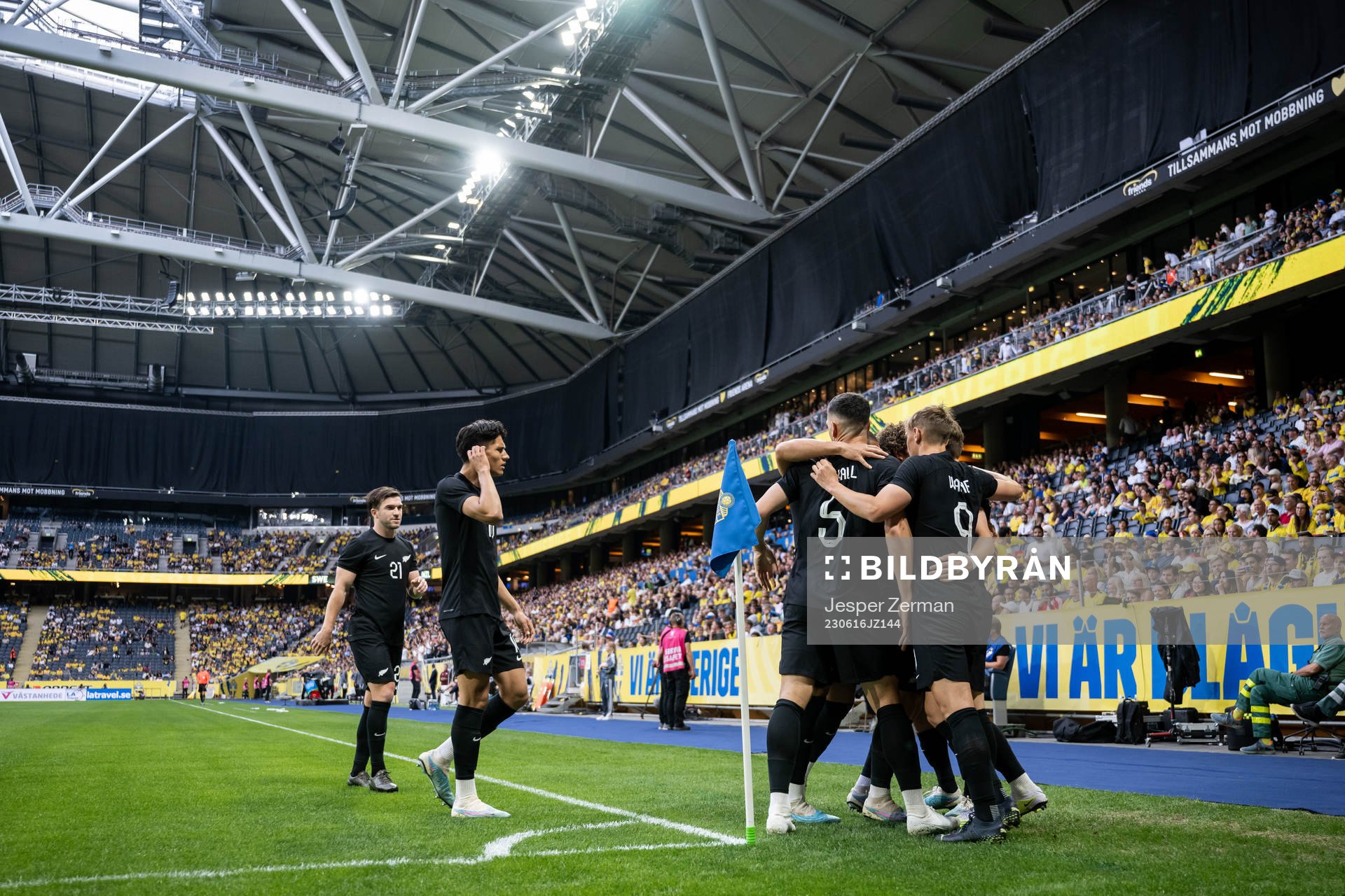 Callum Mccowatt of New Zealand celebrates