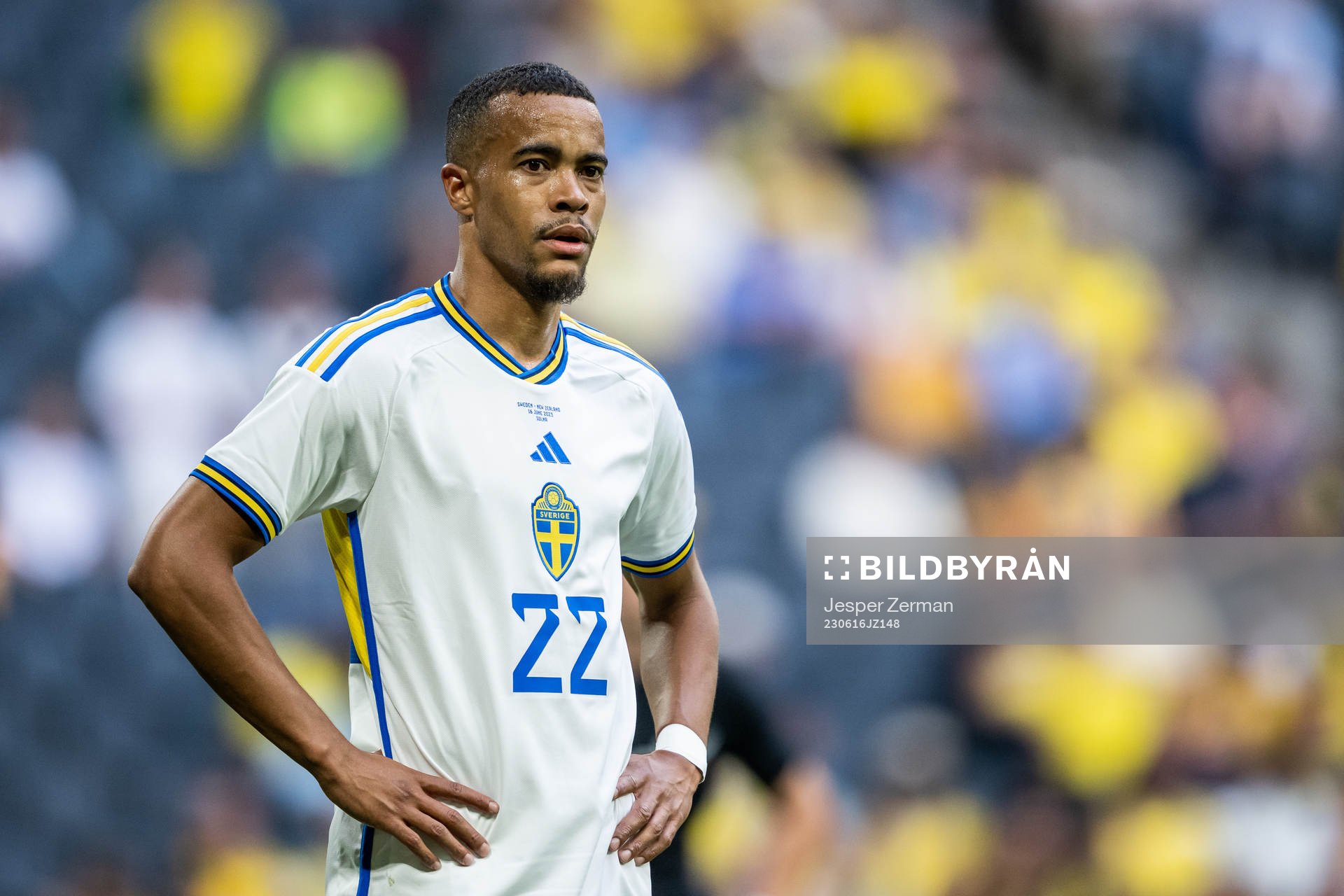 Robin Quaison of Sweden