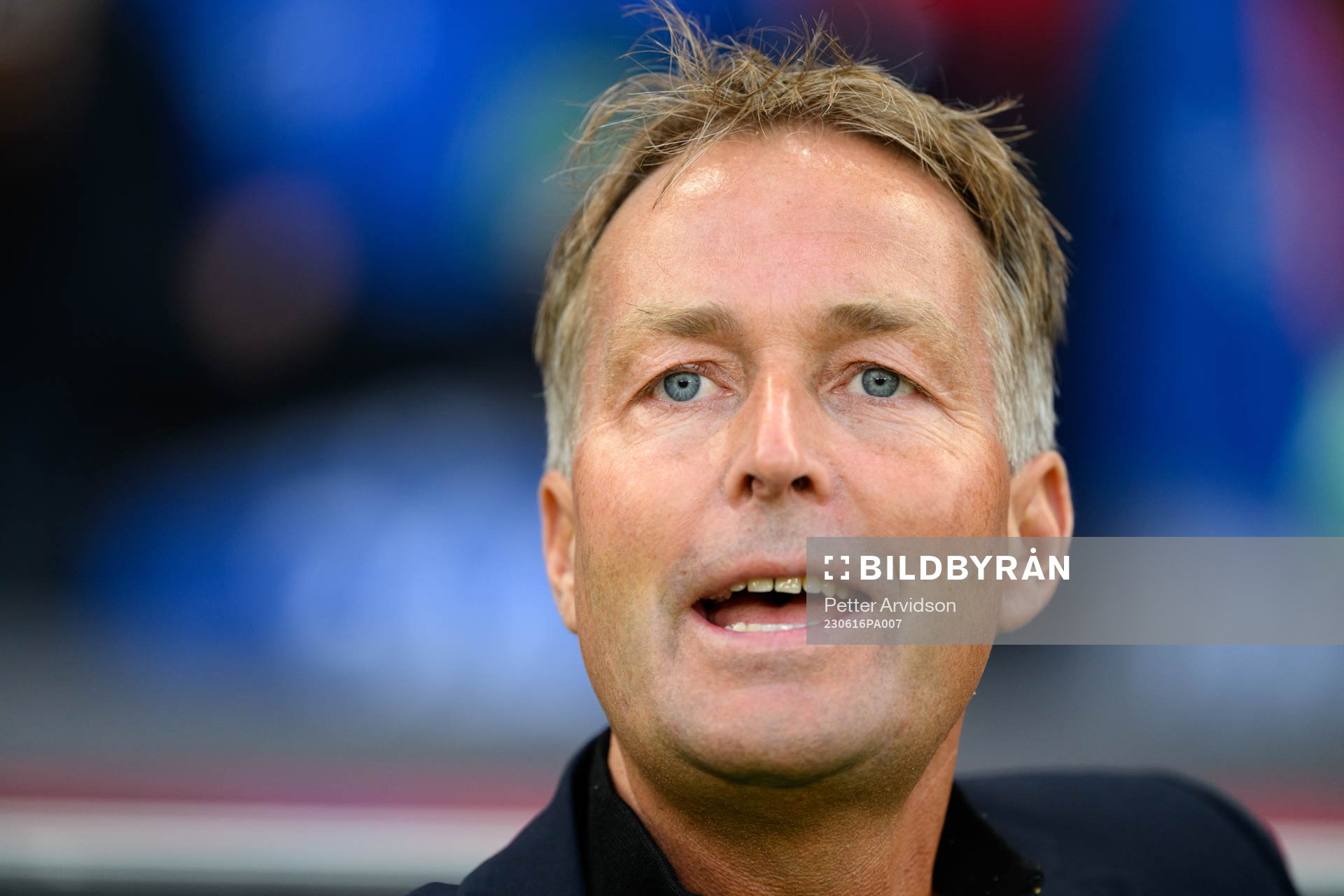 Head coach Kasper Hjulmand of Denmark