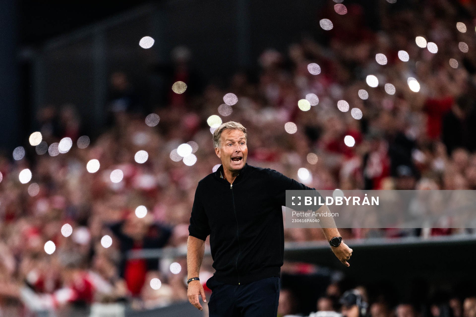 Head coach Kasper Hjulmand of Denmark