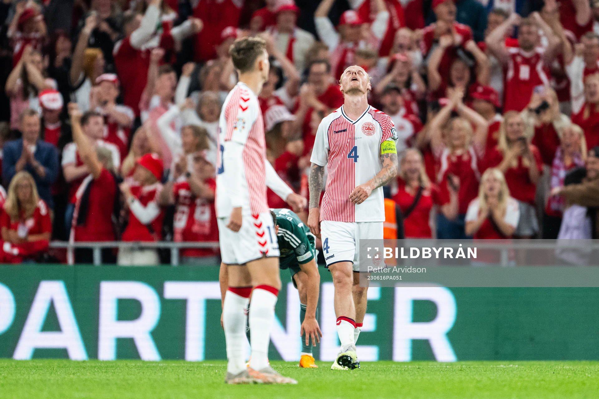 Simon Kjær of Denmark
