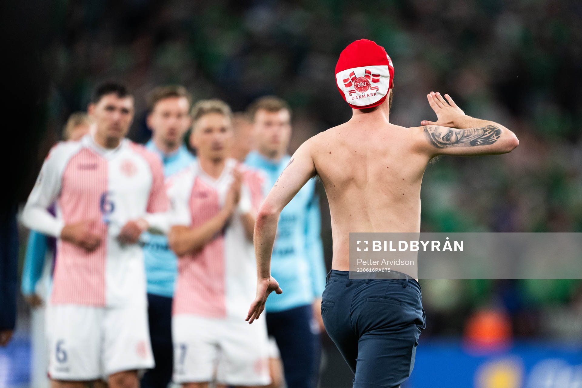 A pitch invader
