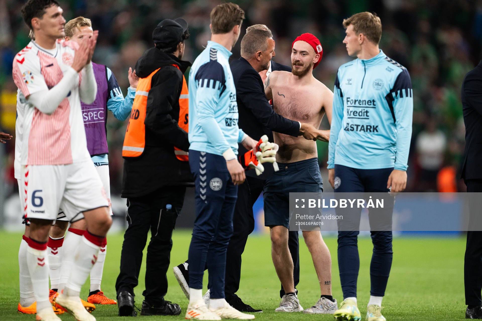 A pitch invader