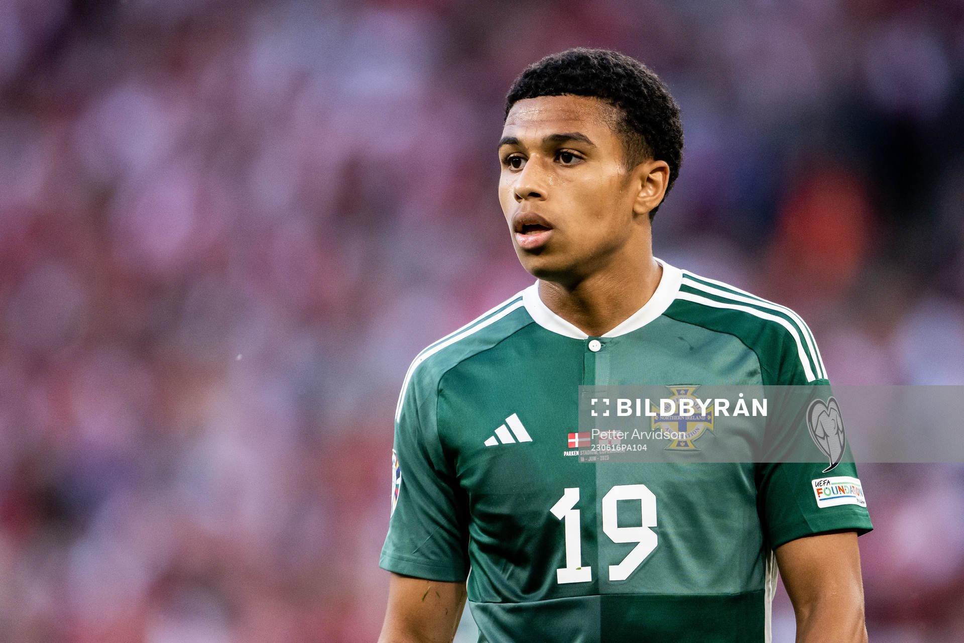 Shea Charles of Northern Ireland