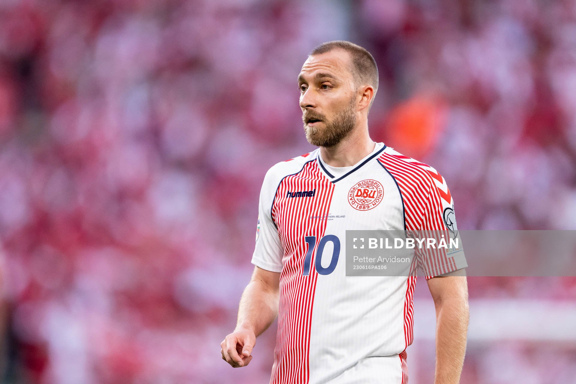 Christian Eriksen of Denmark