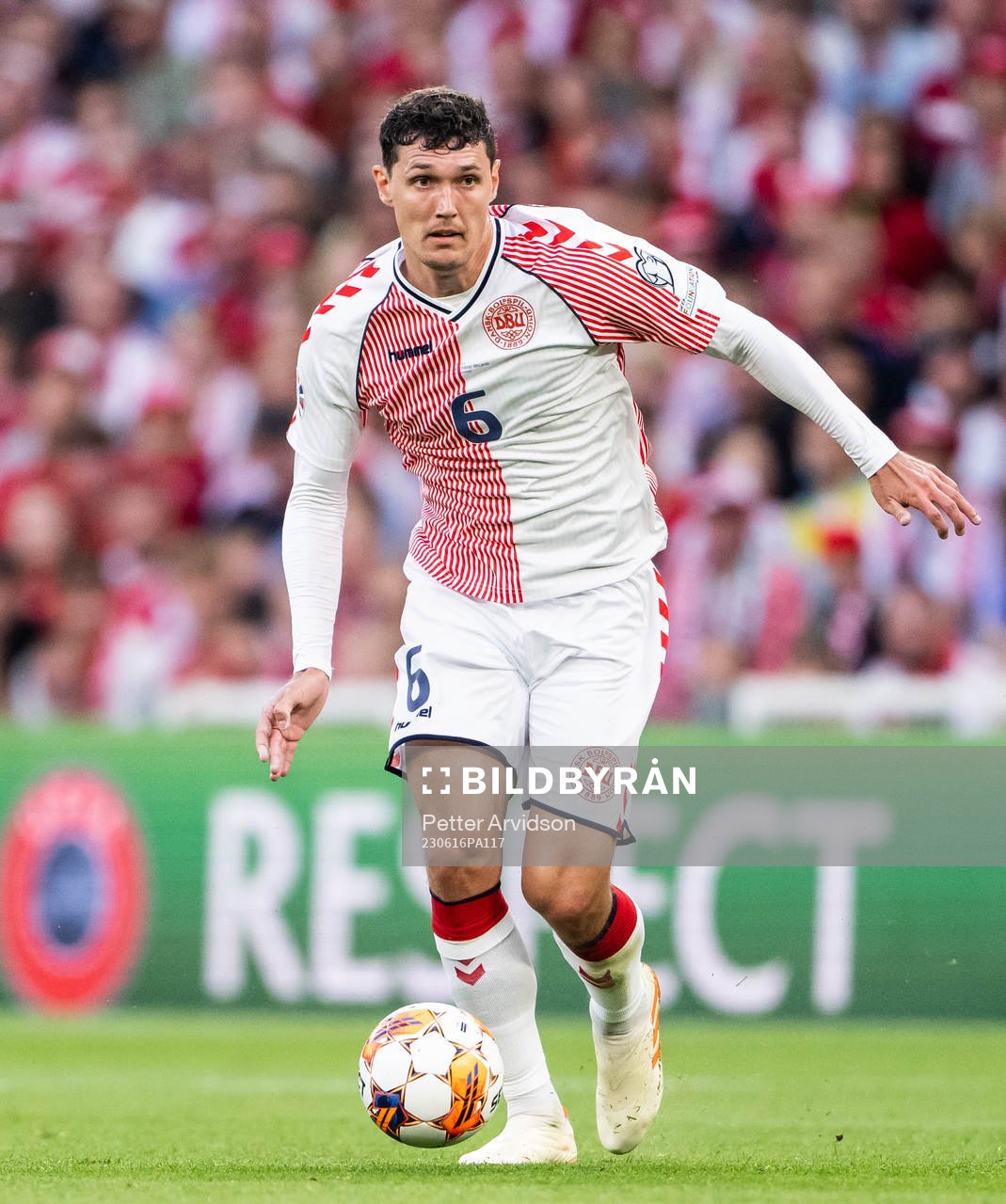 Andreas Christensen of Denmark