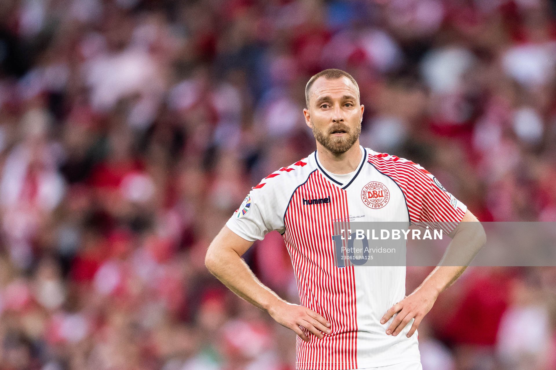 Christian Eriksen of Denmark