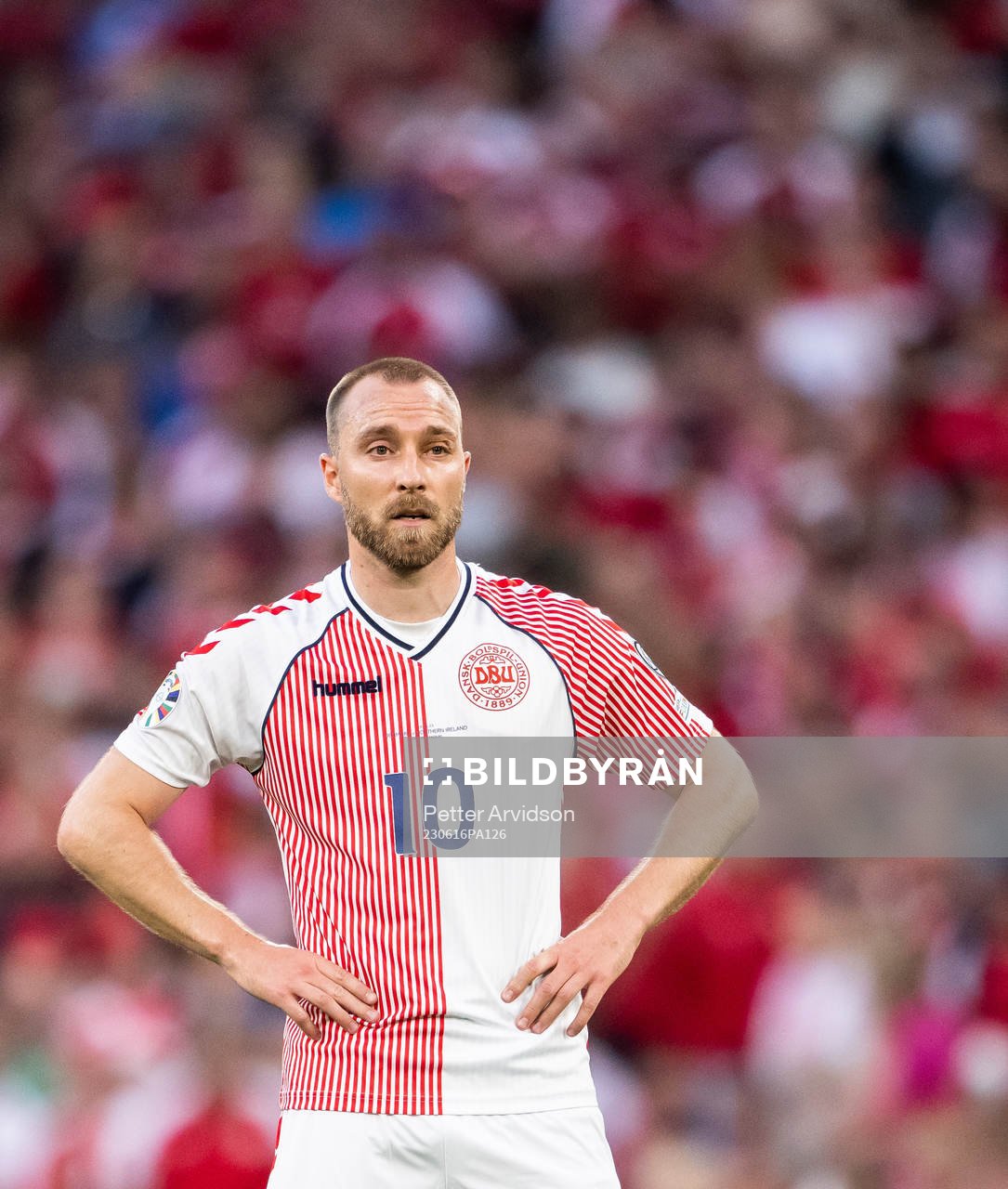 Christian Eriksen of Denmark