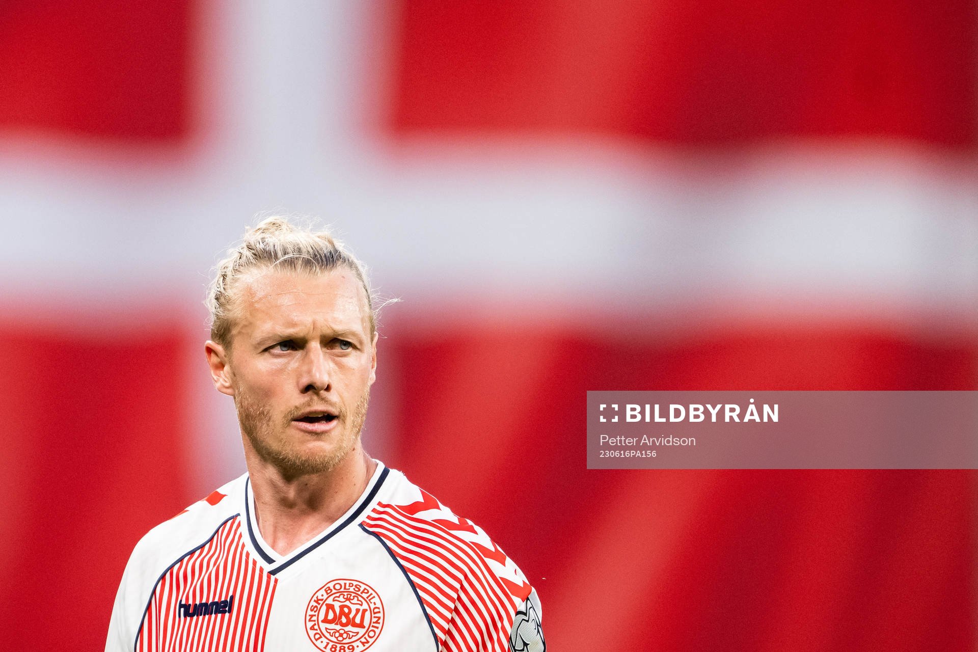 Simon Kjær of Denmark