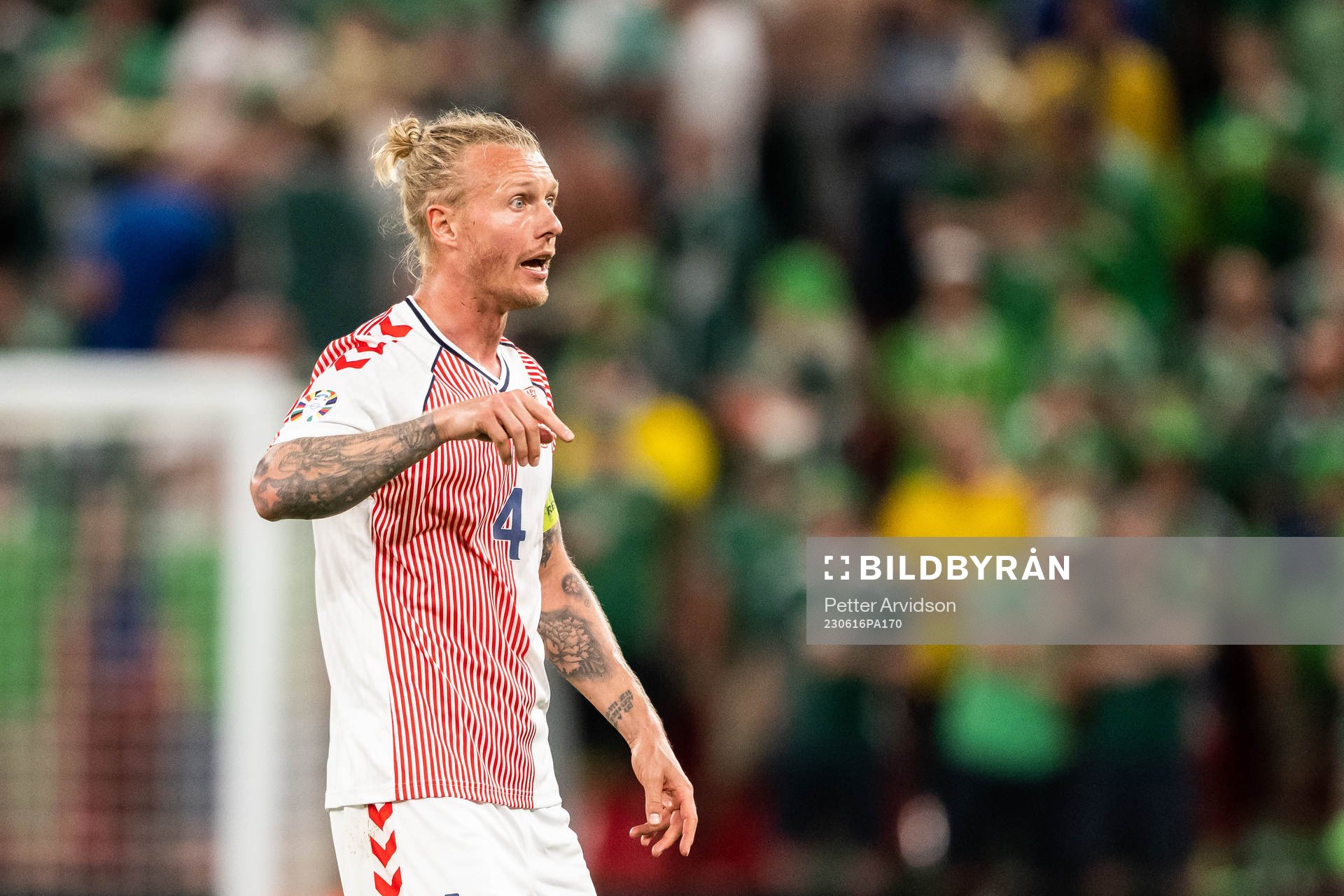 Simon Kjær of Denmark