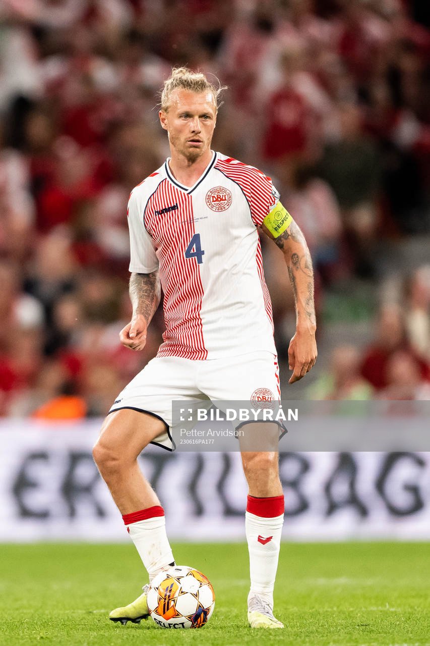 Simon Kjær of Denmark