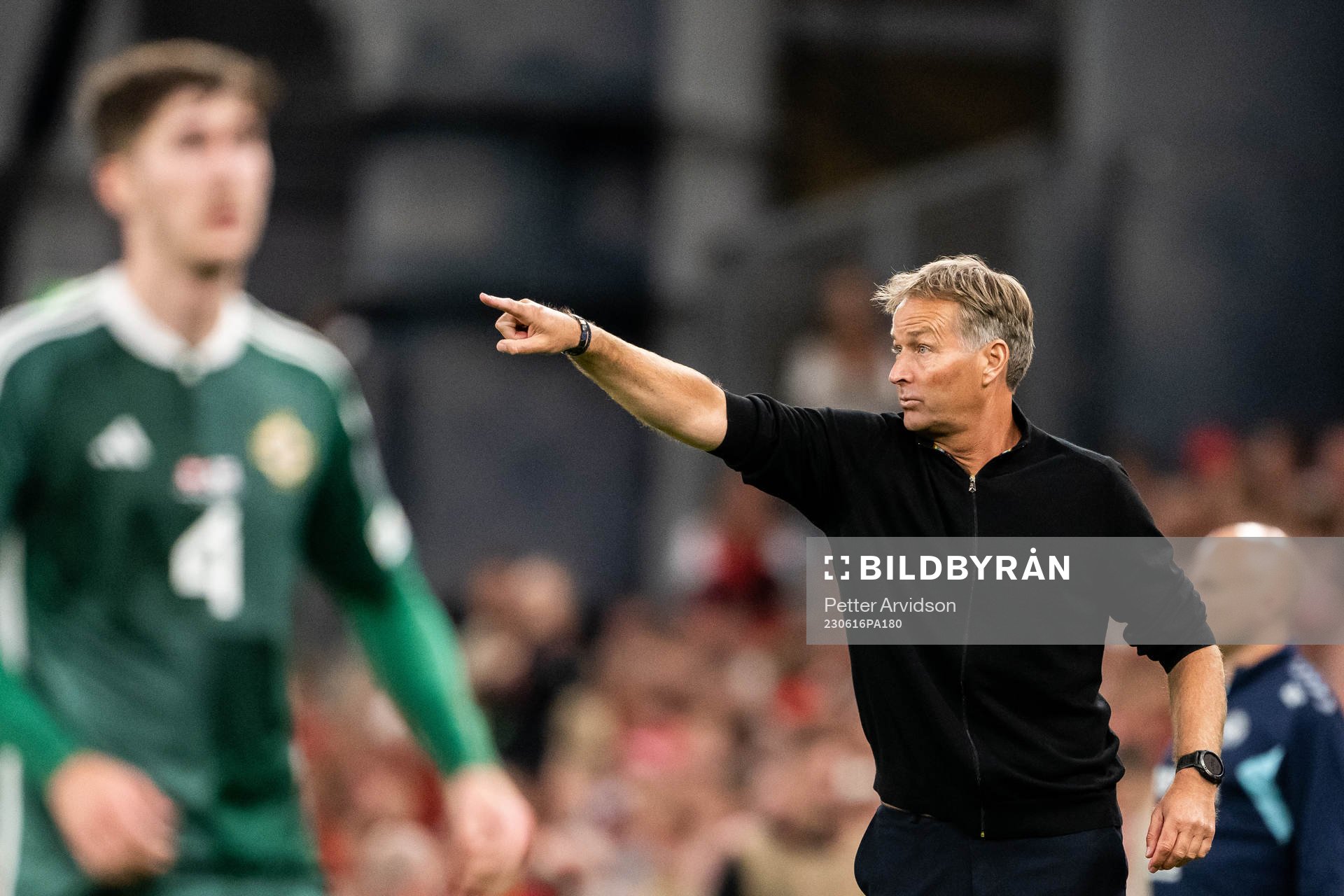Head coach Kasper Hjulmand of Denmark