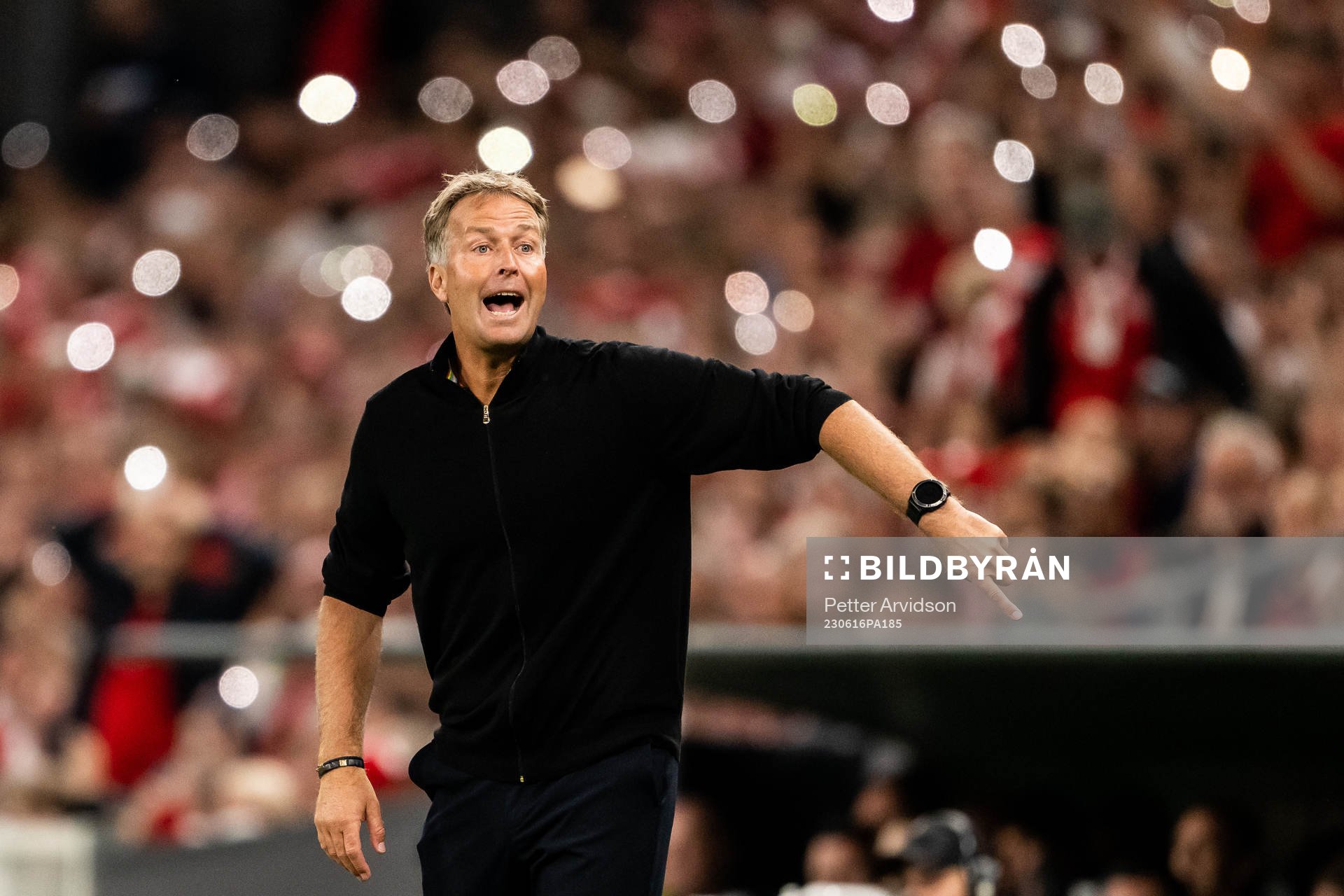 Head coach Kasper Hjulmand of Denmark