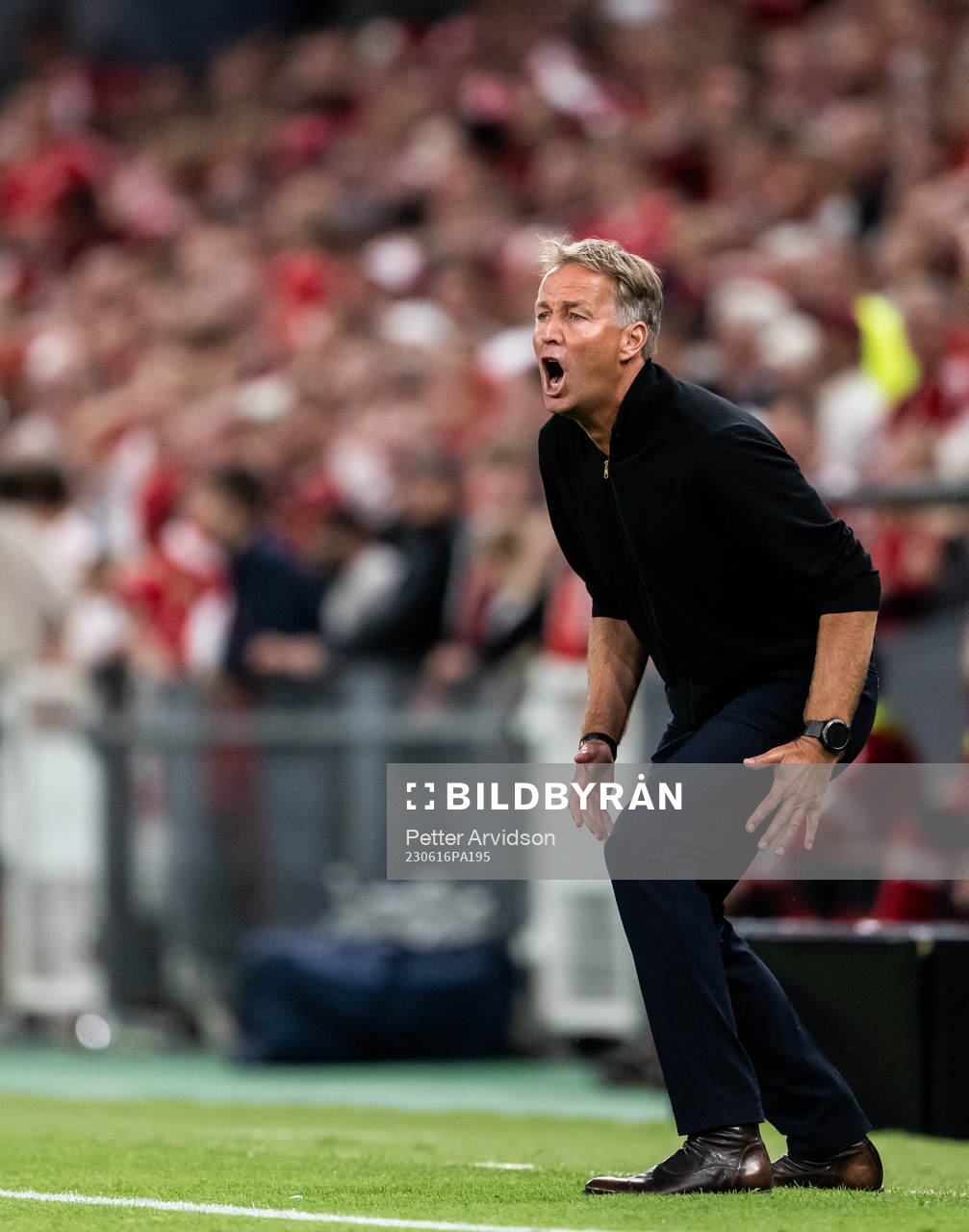 Head coach Kasper Hjulmand of Denmark