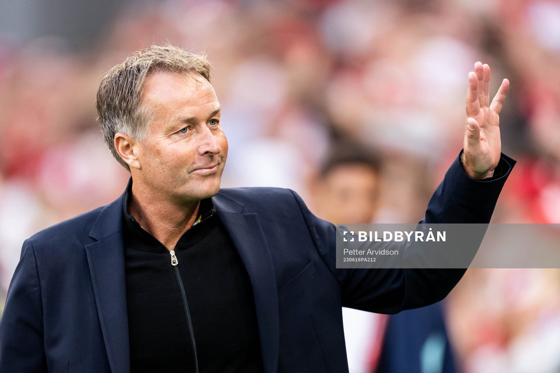 Head coach Kasper Hjulmand of Denmark
