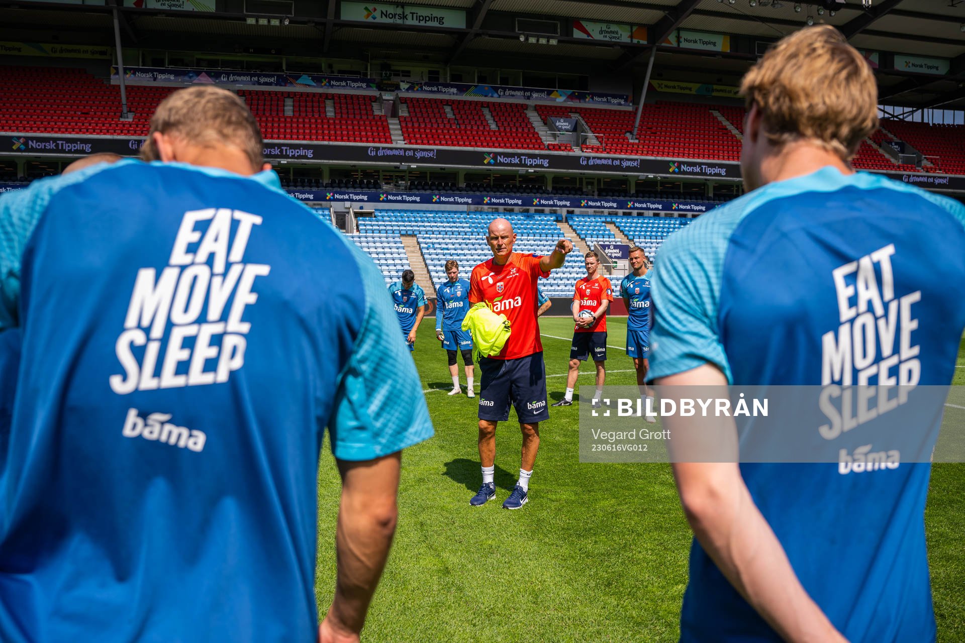 Ståle Solbakken, head coach of the Norwegian national