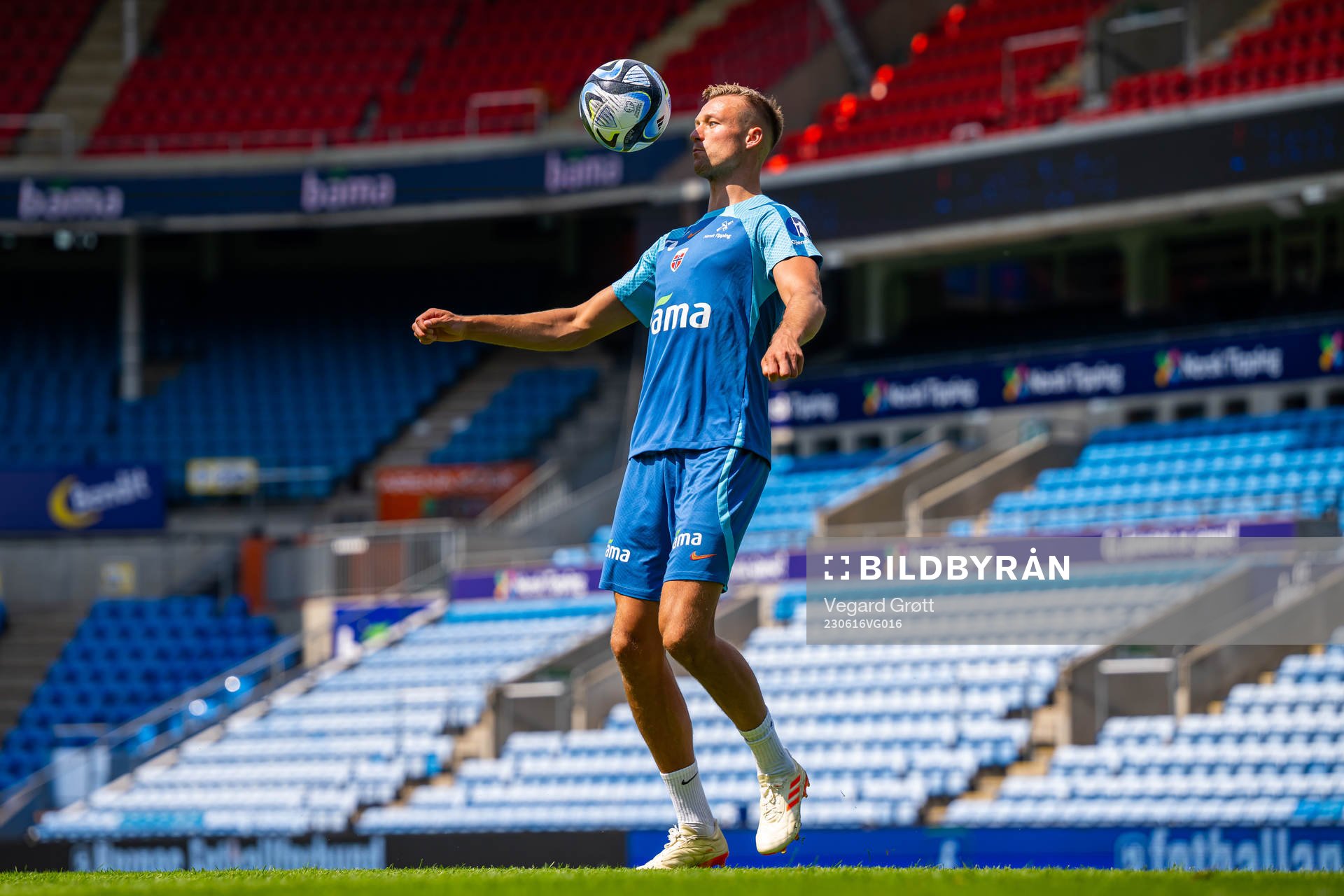 Stian Gregersen of the Norwegian national football team