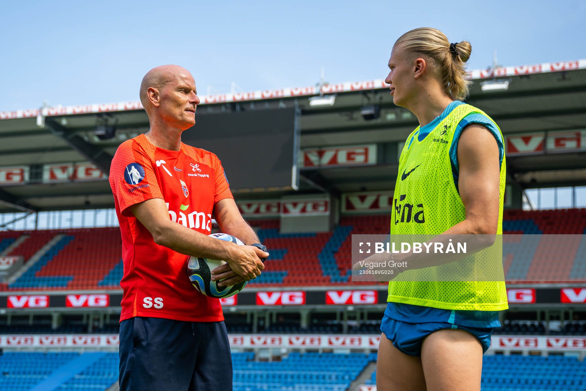 Ståle Solbakken, head coach of the Norwegian national