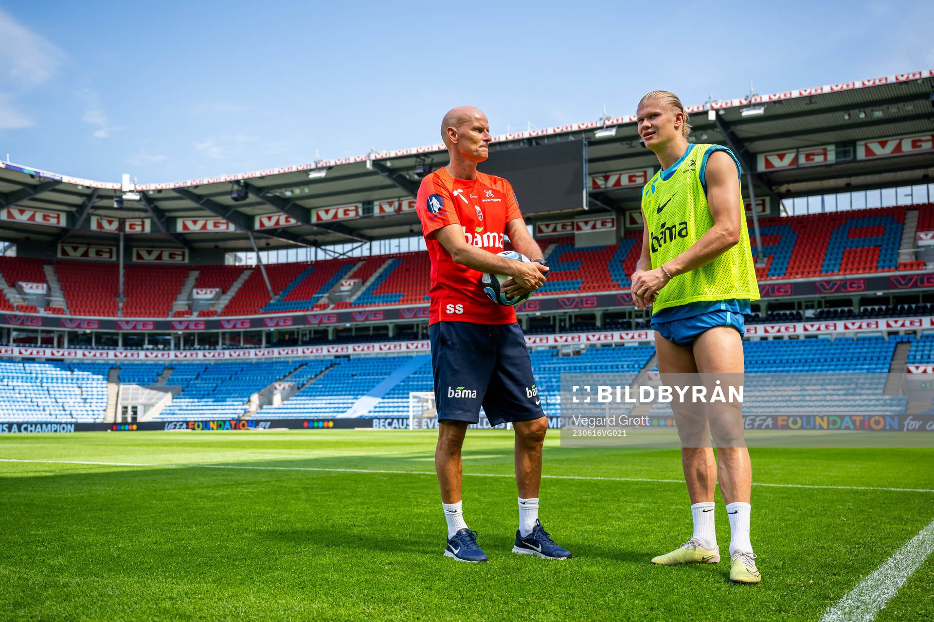 Ståle Solbakken, head coach of the Norwegian national