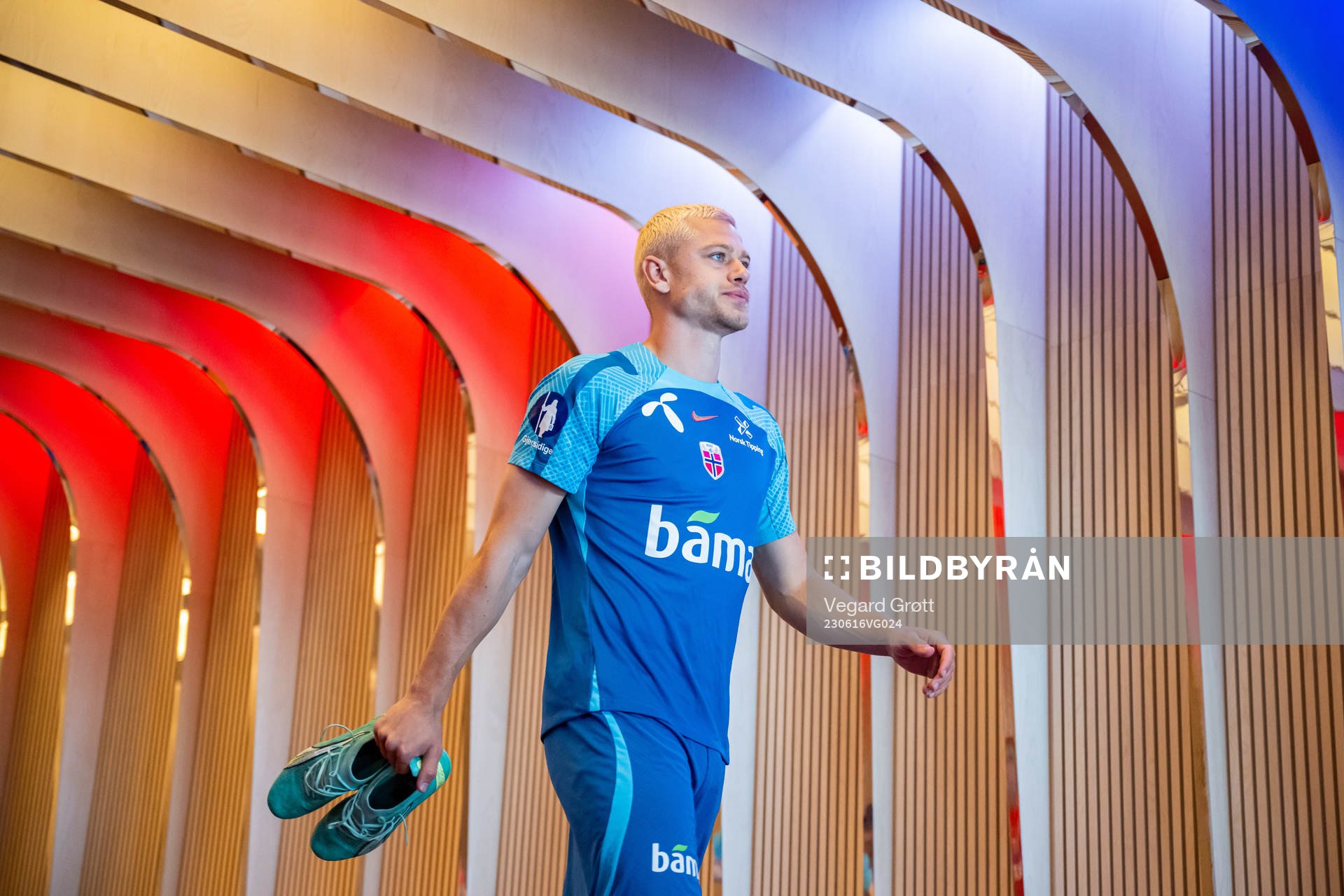 Julian Ryerson of the Norwegian national football team