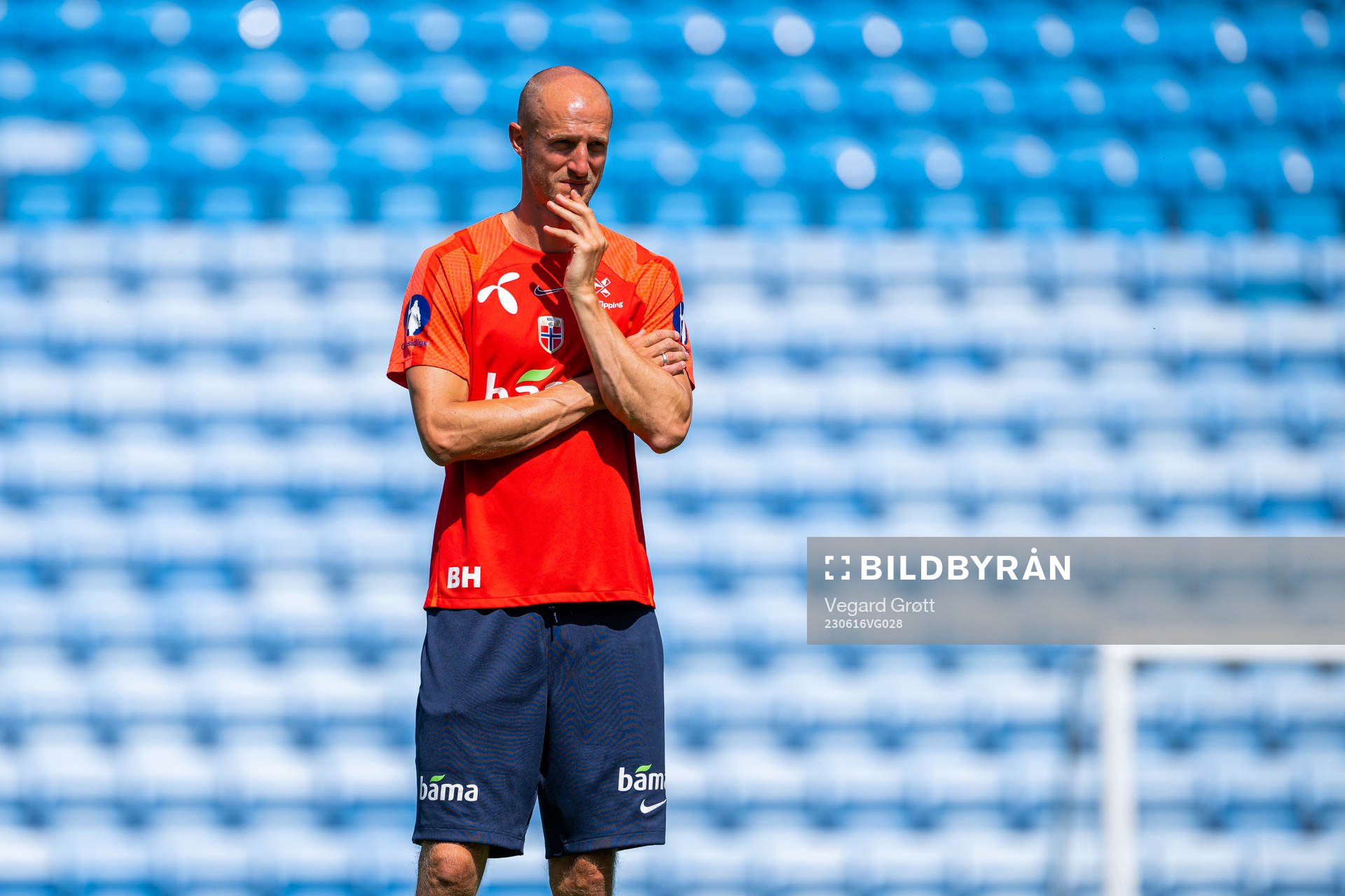 Brede Hangeland, player manager of the Norwegian national
