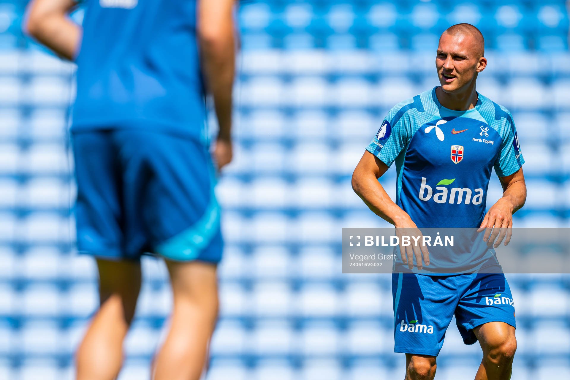 Leo Skiri Østigård of the Norwegian national football team