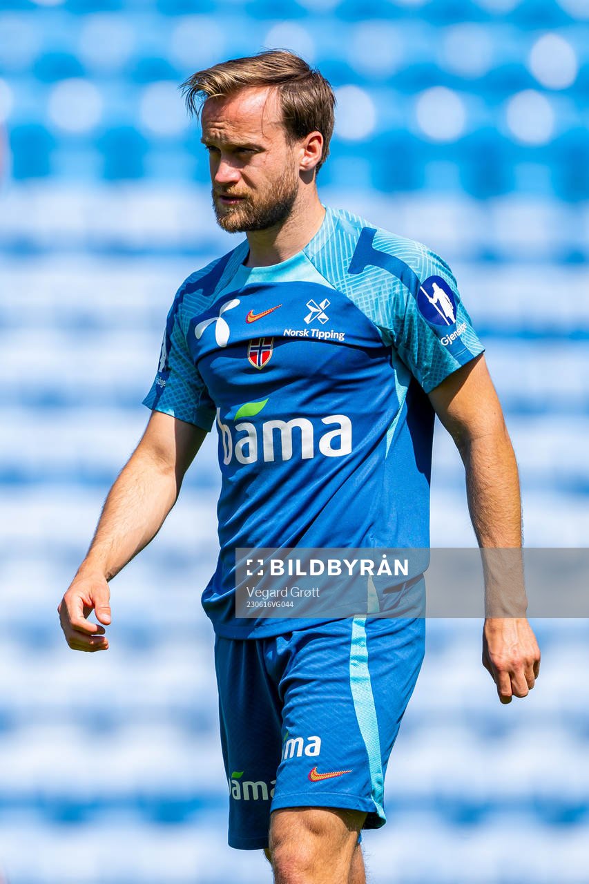 Bård Finne of the Norwegian national football team