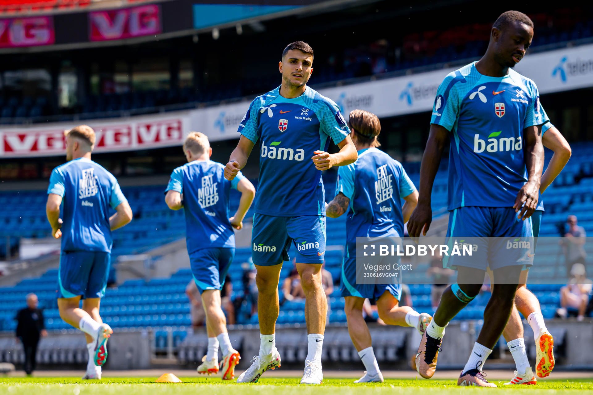 Mohamed Elyounoussi of the Norwegian national football team
