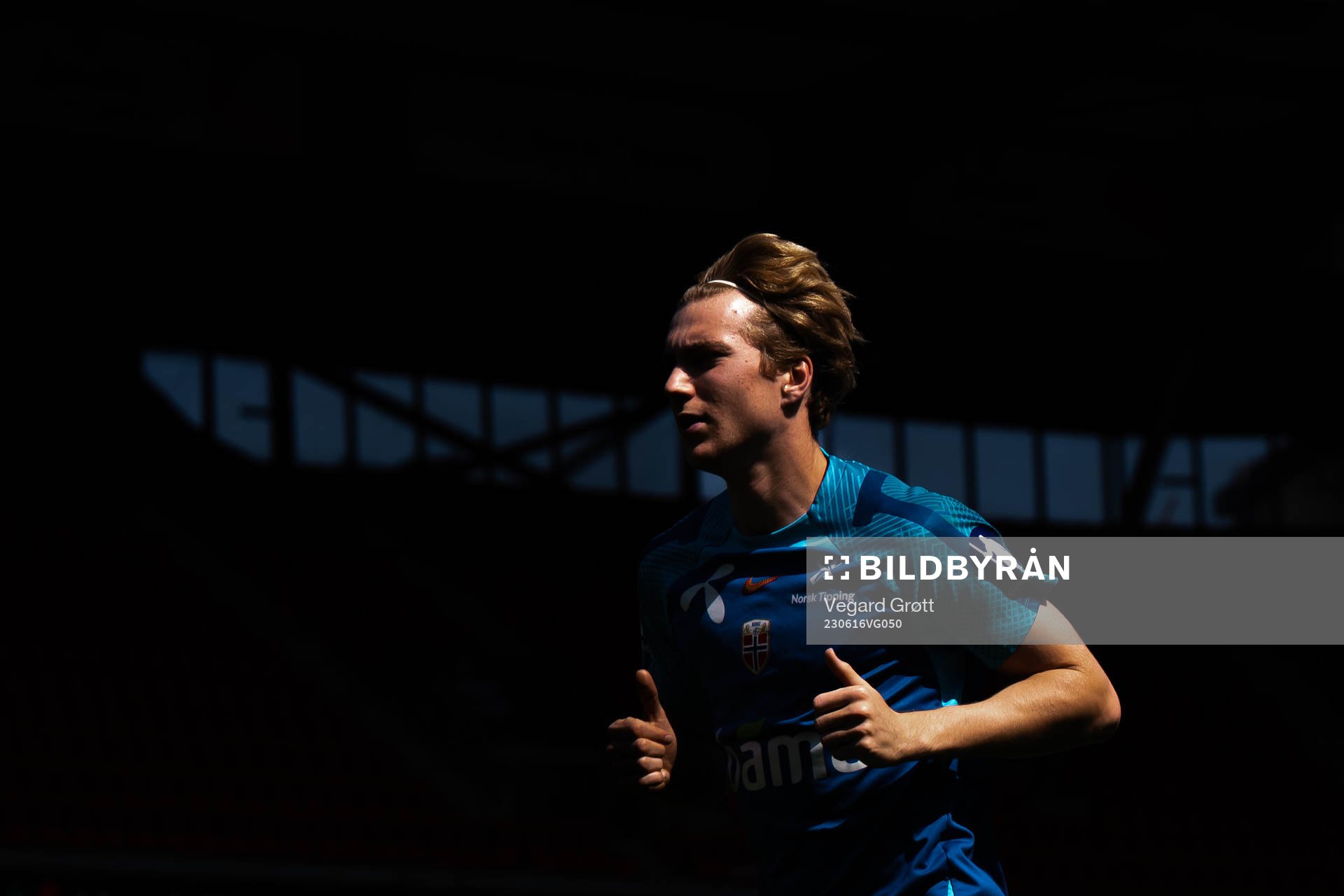 Kristian Thorstvedt of the Norwegian national football team
