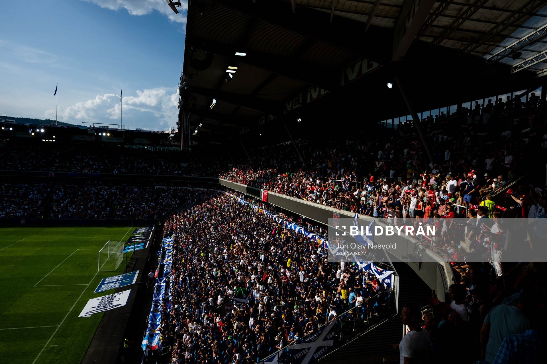 General interior view of Ullevaal Stadion