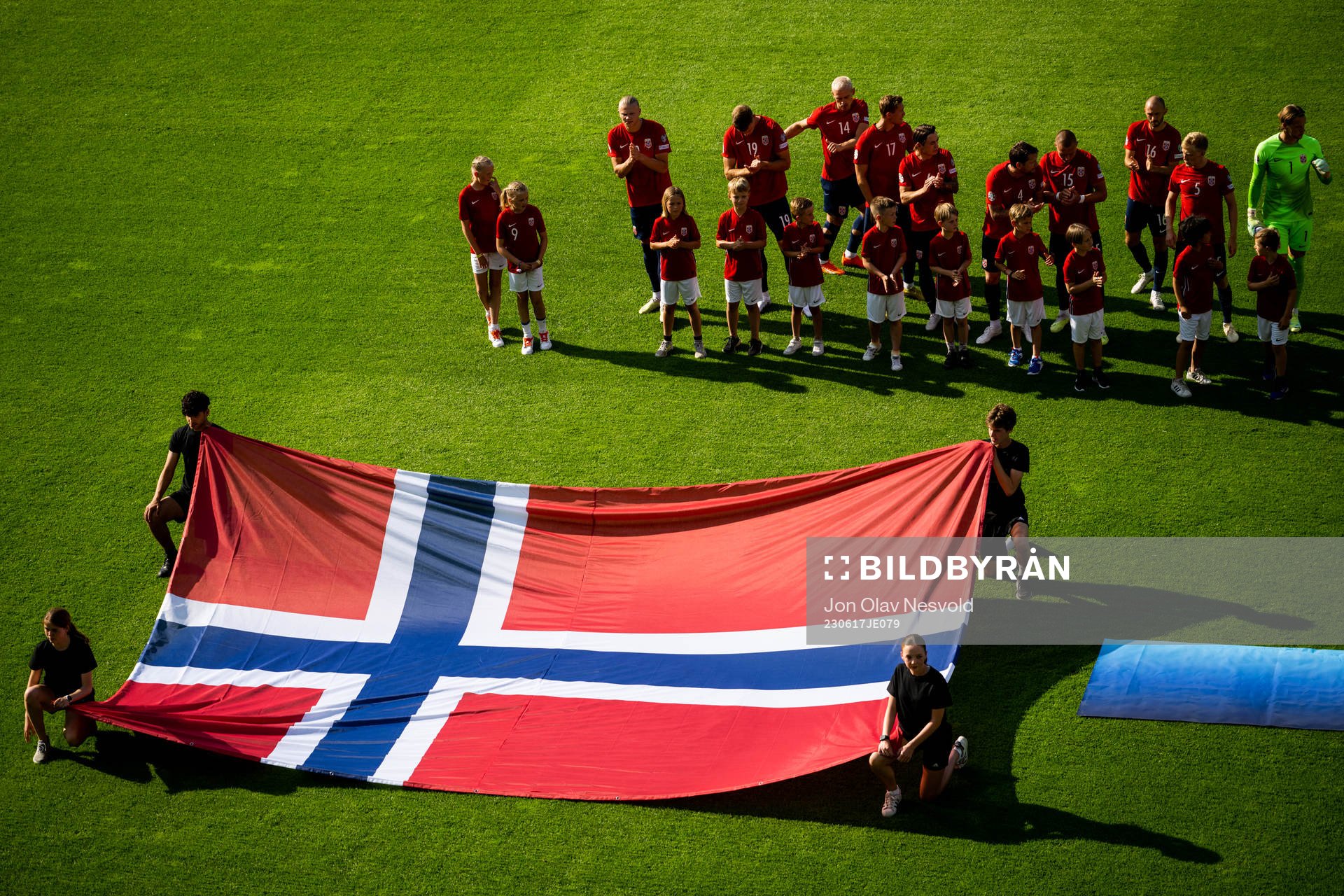 Erling Braut Haaland, Alexander Sørloth, Julian Ryerson,