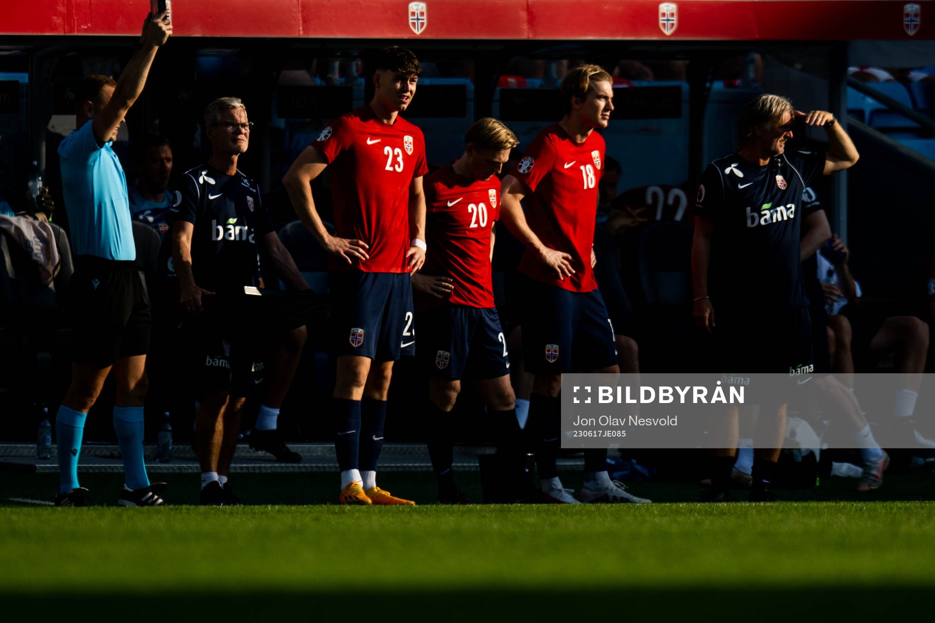 Jørgen Strand Larsen, Mats Møller Dæhli and Kristian