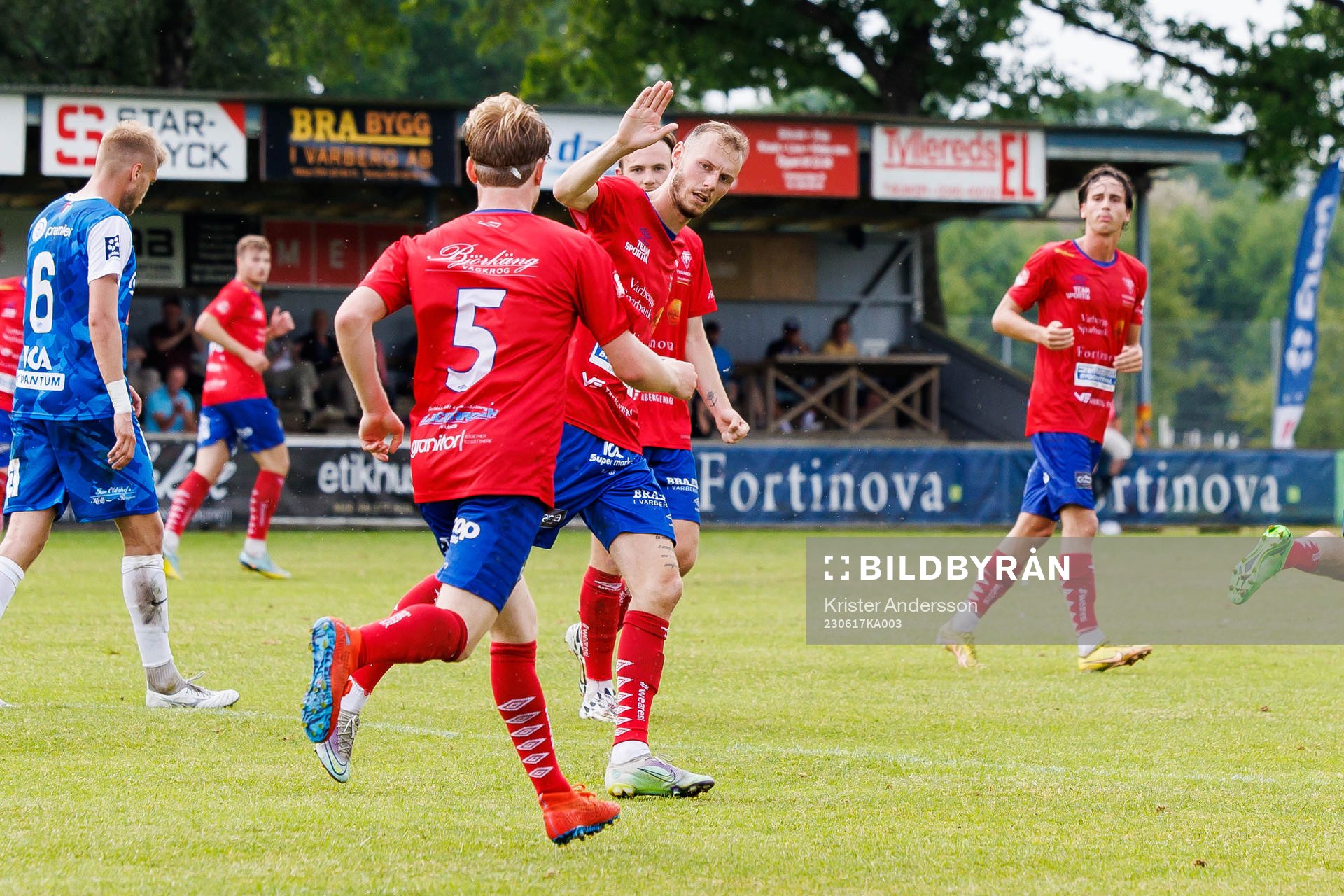 Tvååkers David Danielsson jublar