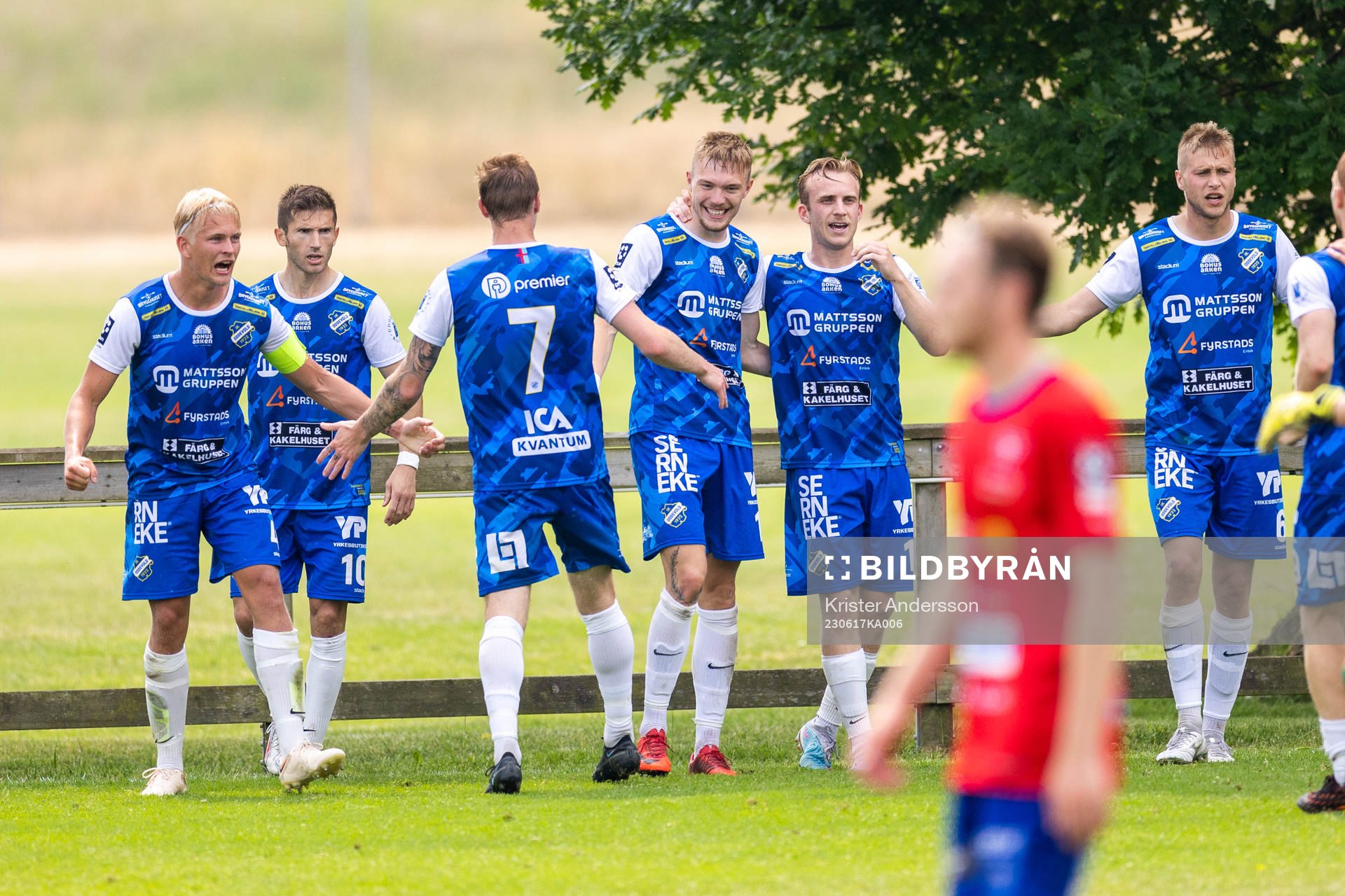 Oddevolds spelare jublar