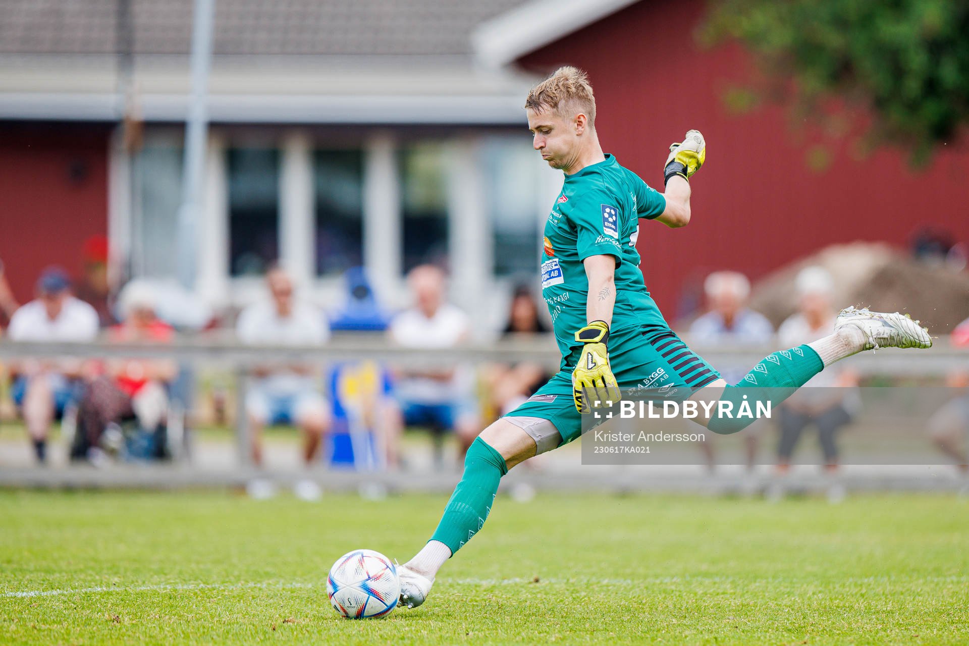 Tvååkers målvakt Tim Svensson Lillvik