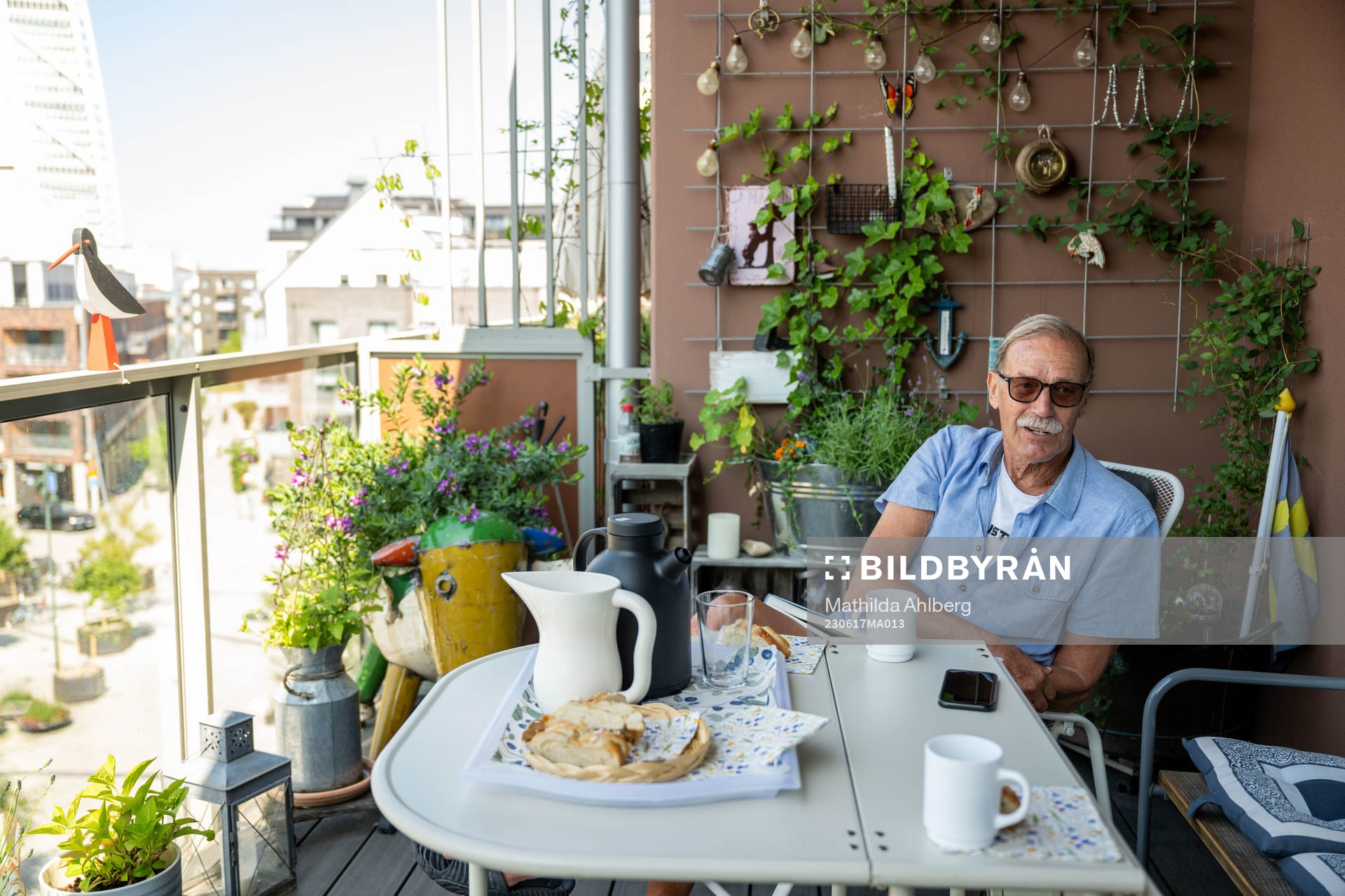 Staffan Tapper under en intervju den 17 juni 2023 i Malmö. 